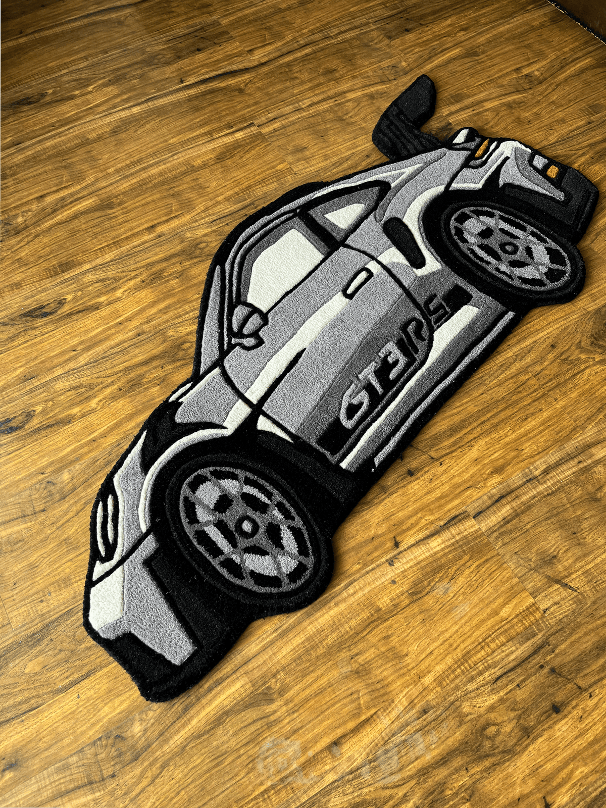 gt3 Car Hand Tufted Custom Rug