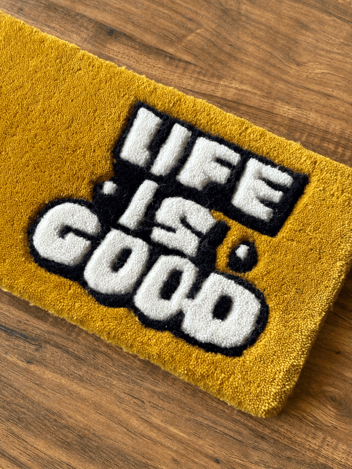 Life is good Keyboard Custom Rug