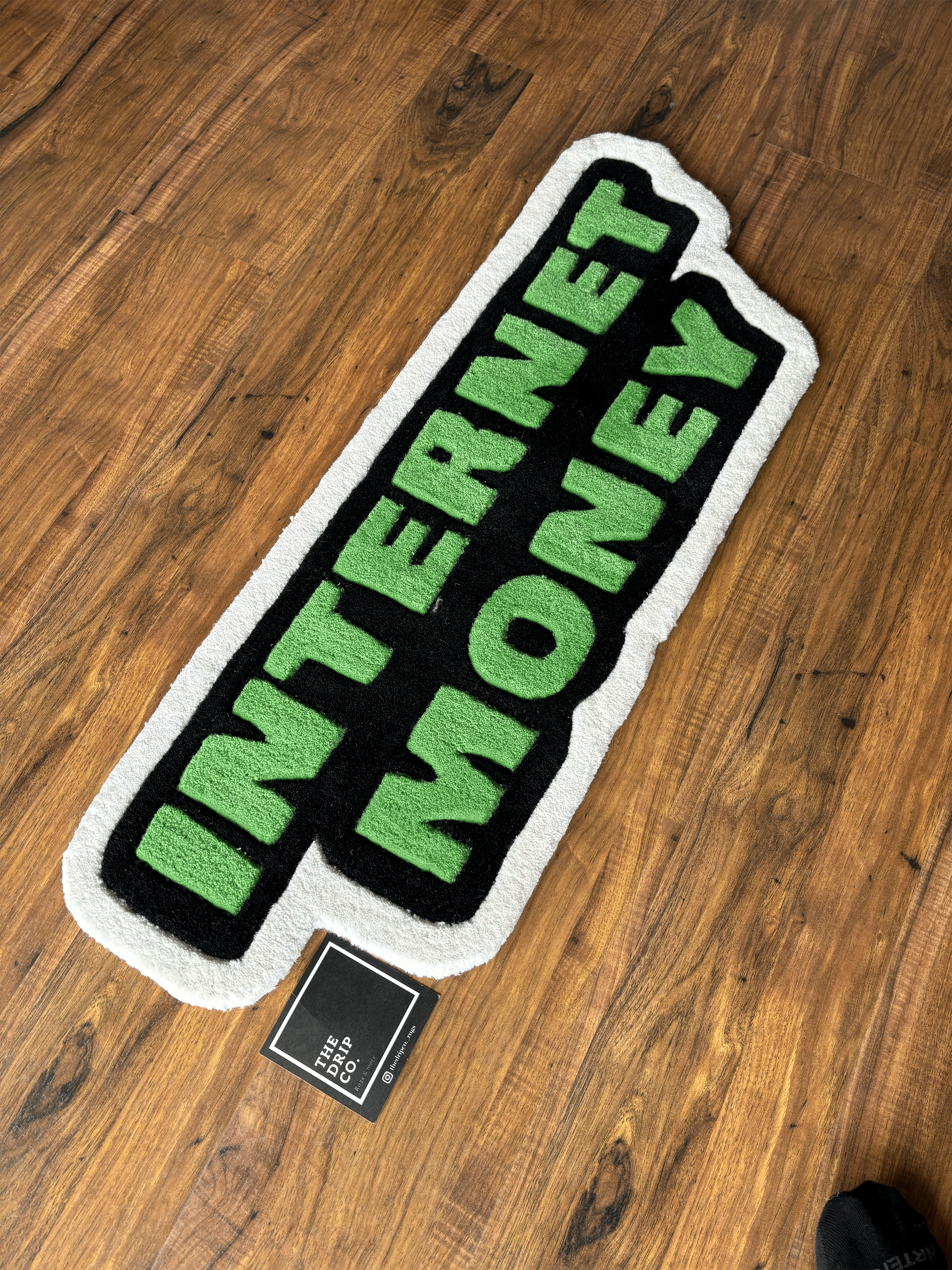 Internet Money Hand-Tufted Custom Rug