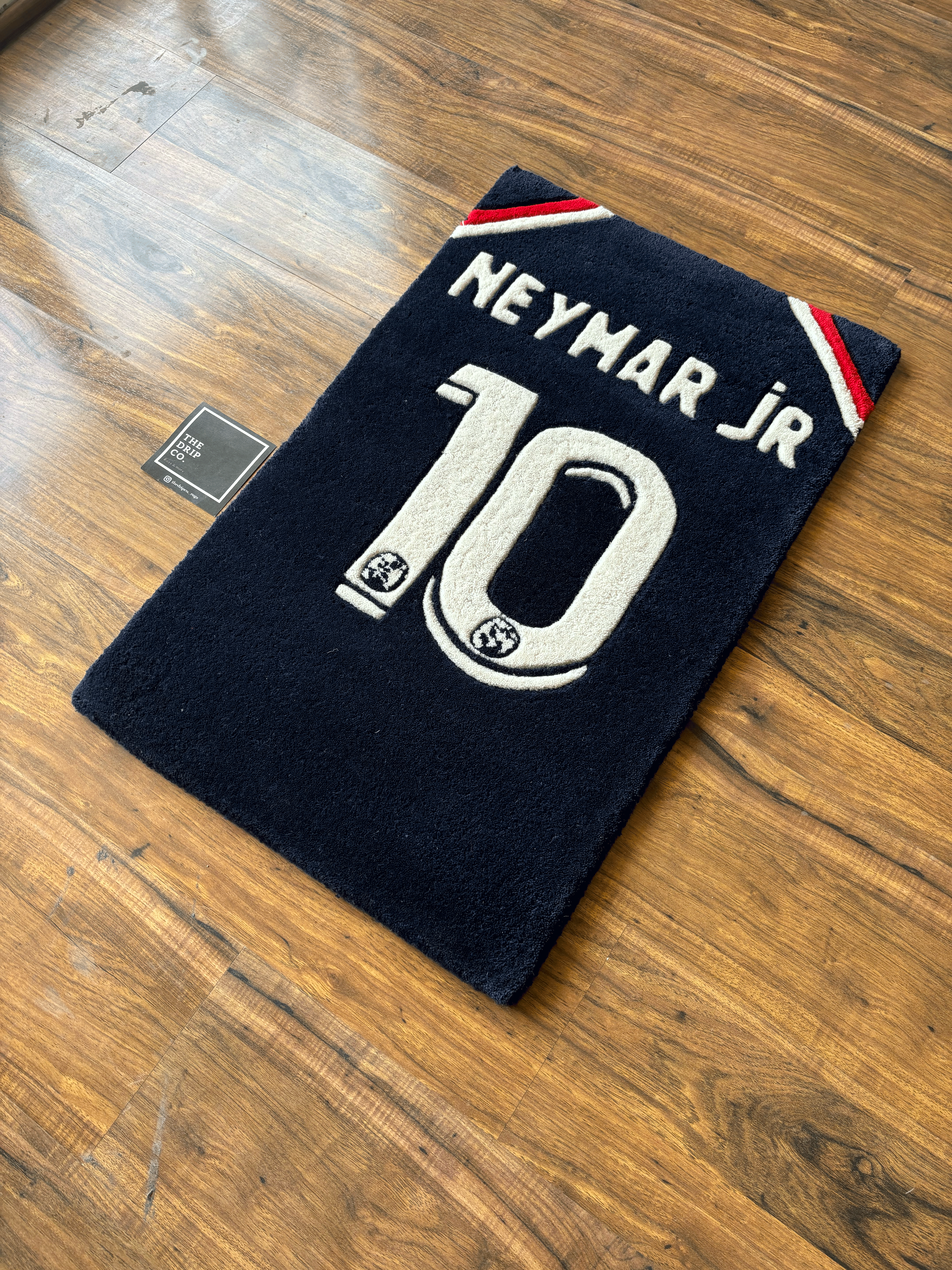 Neymar Jr PSG jersey Custom Rug