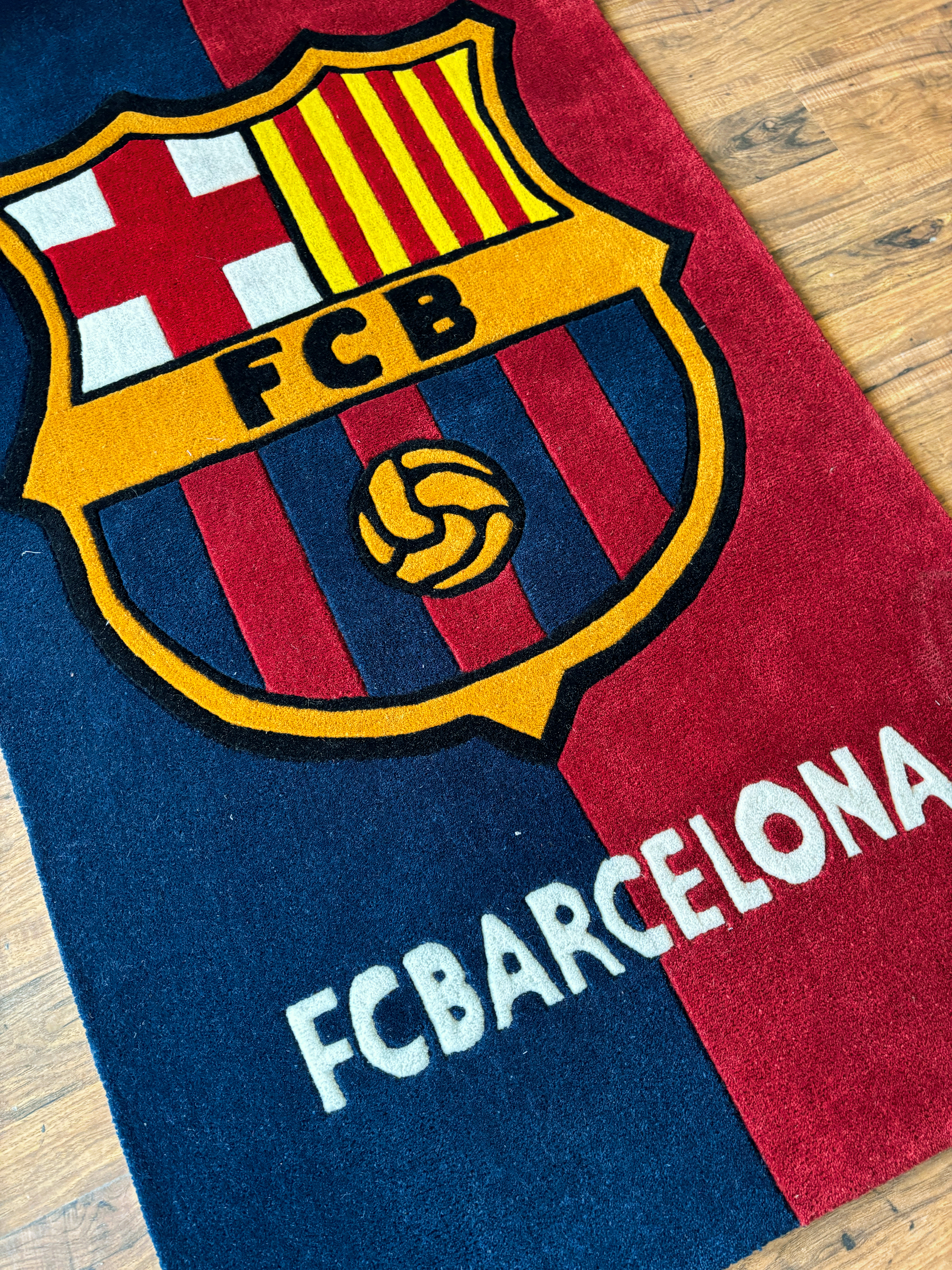 Barca Logo Custom Rug