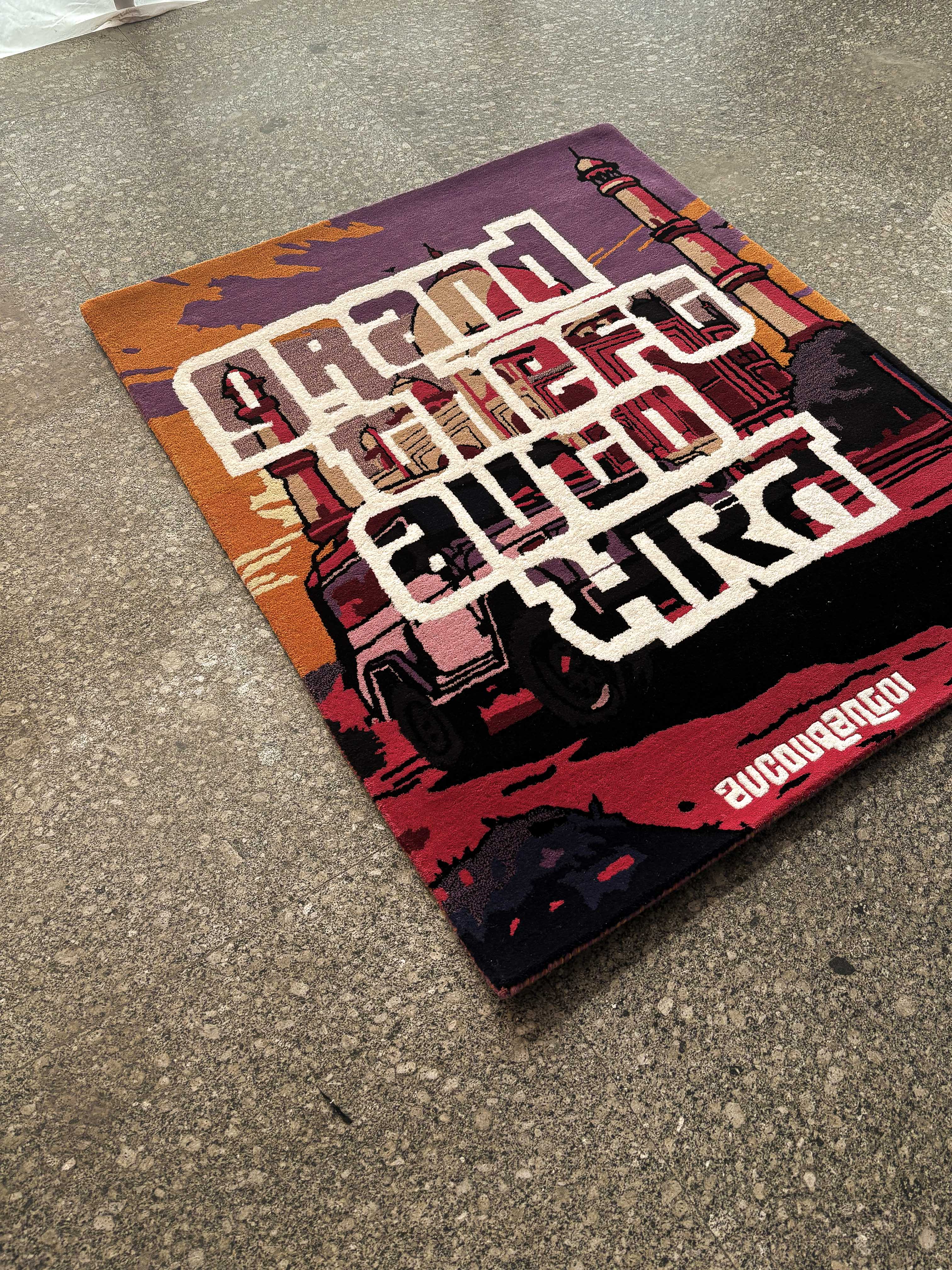 GTA Bharat Hand Tufted Custom Rug