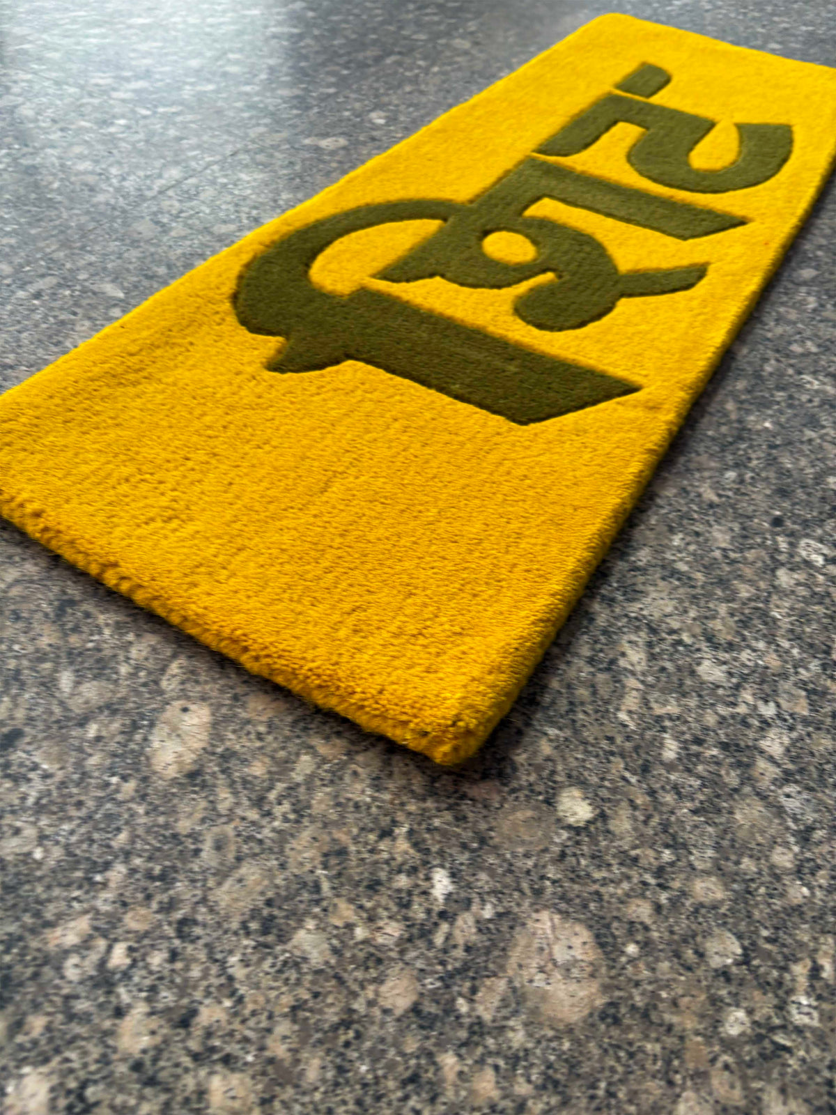 Hindi Shit Tufted Custom Rug