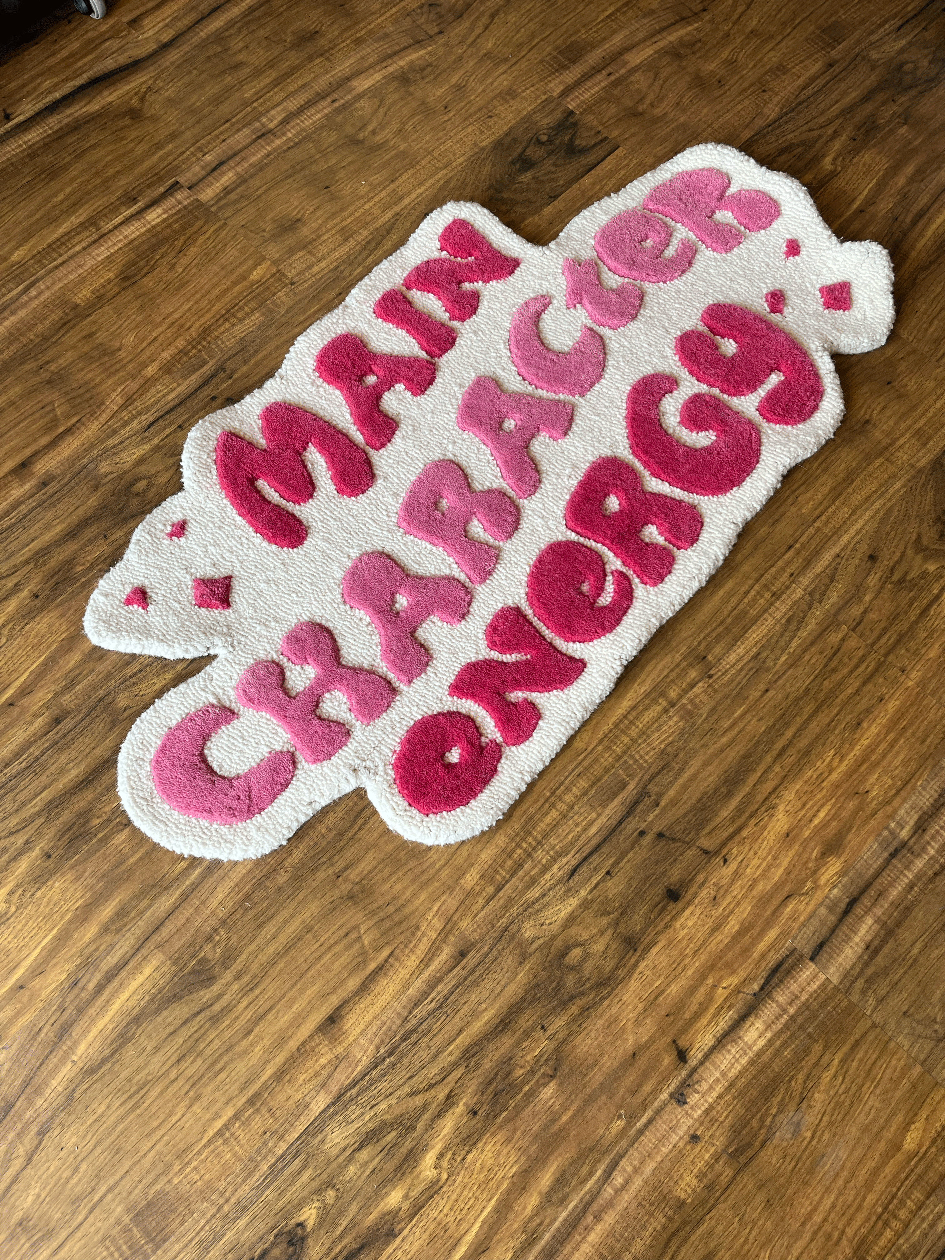 Main Character Energy Hand tufted Custom Rug