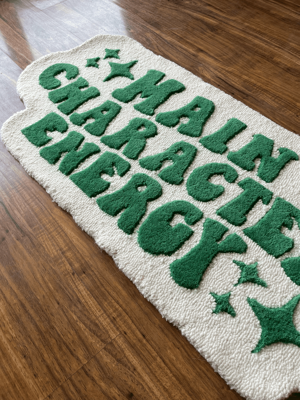 Main Character Energy Hand tufted Custom Rug