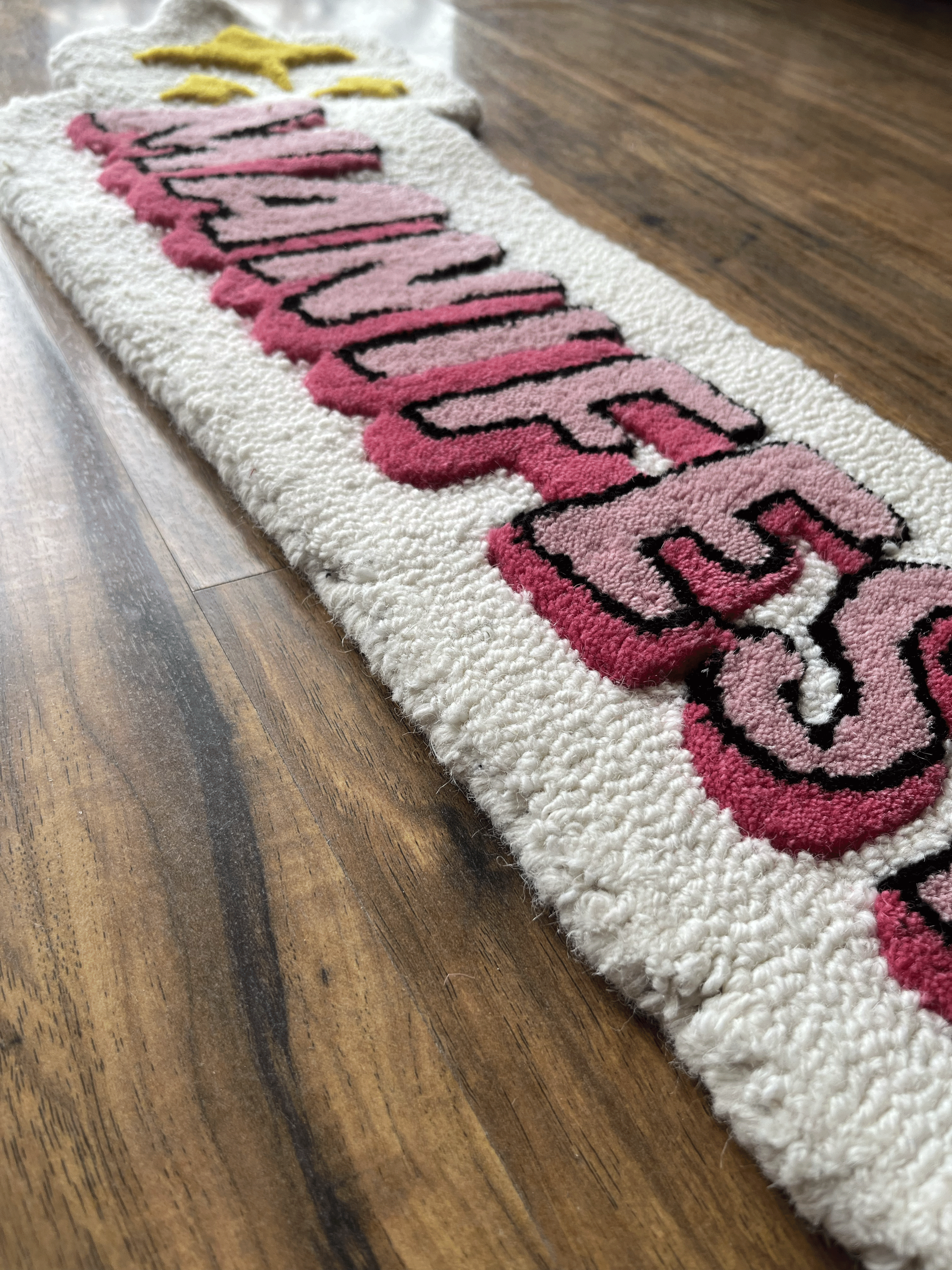 Manifest It Custom Rug