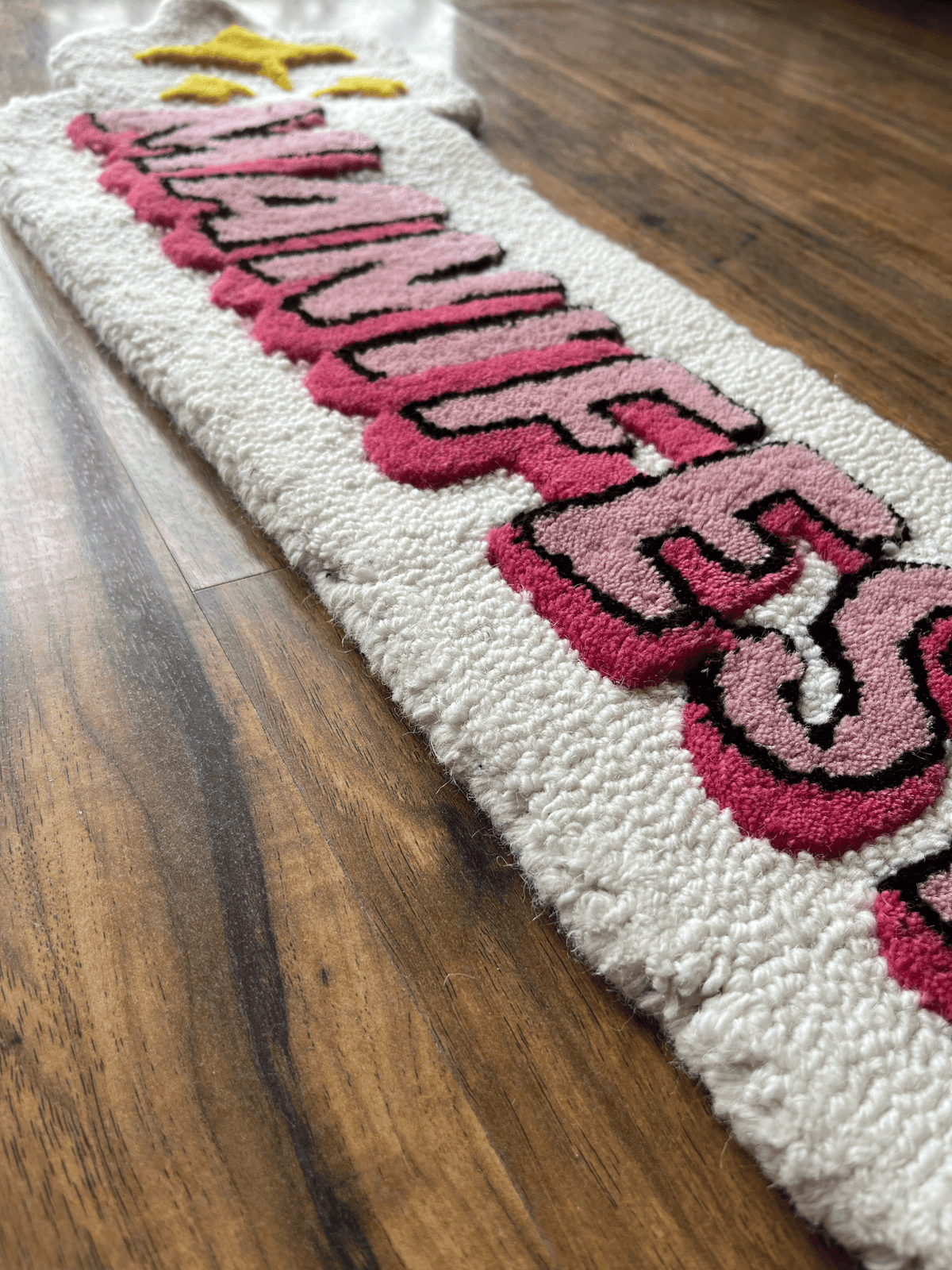 Manifest It Custom Rug