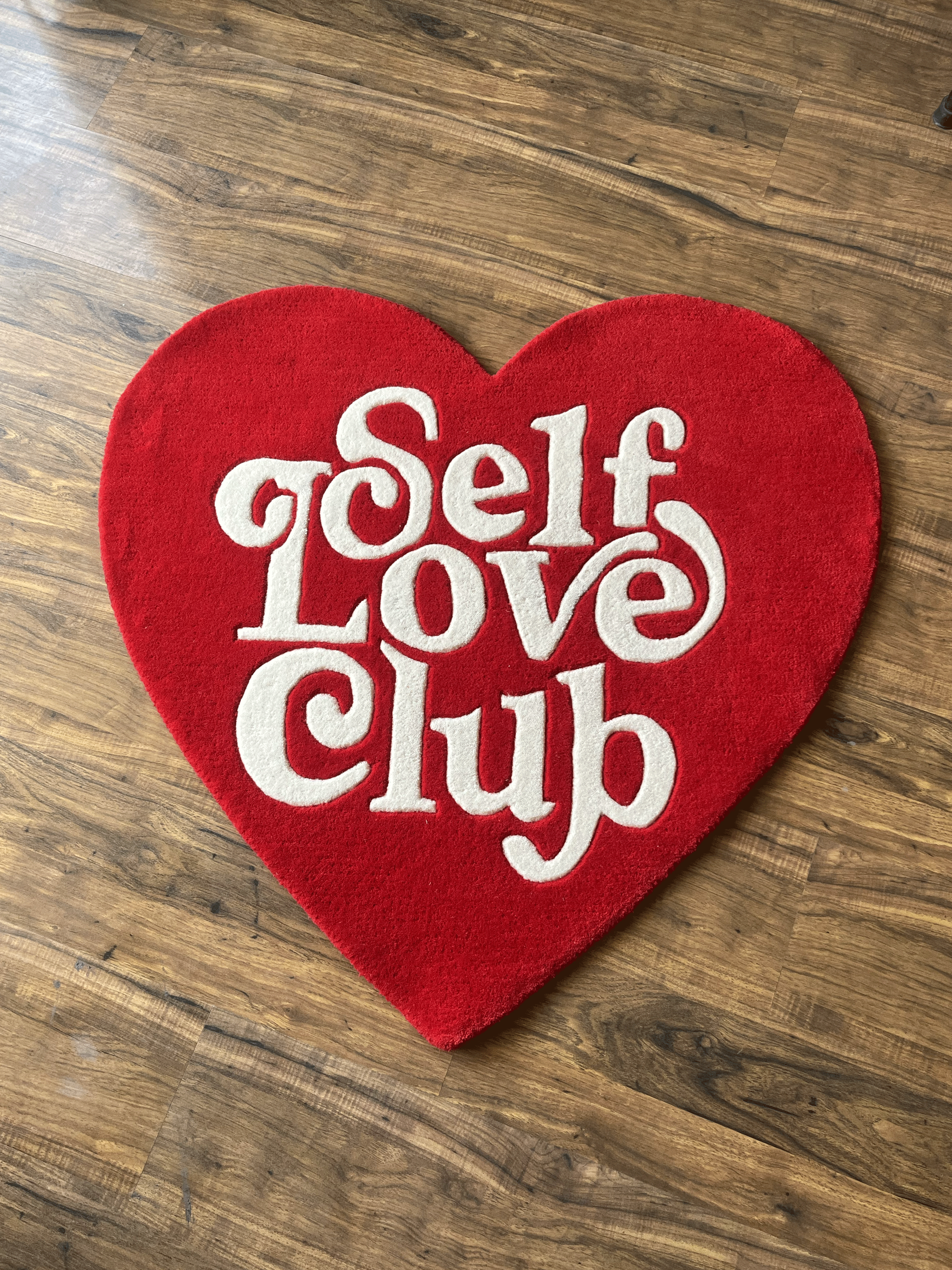 Self Love Club Hand Tufted Custom Rug