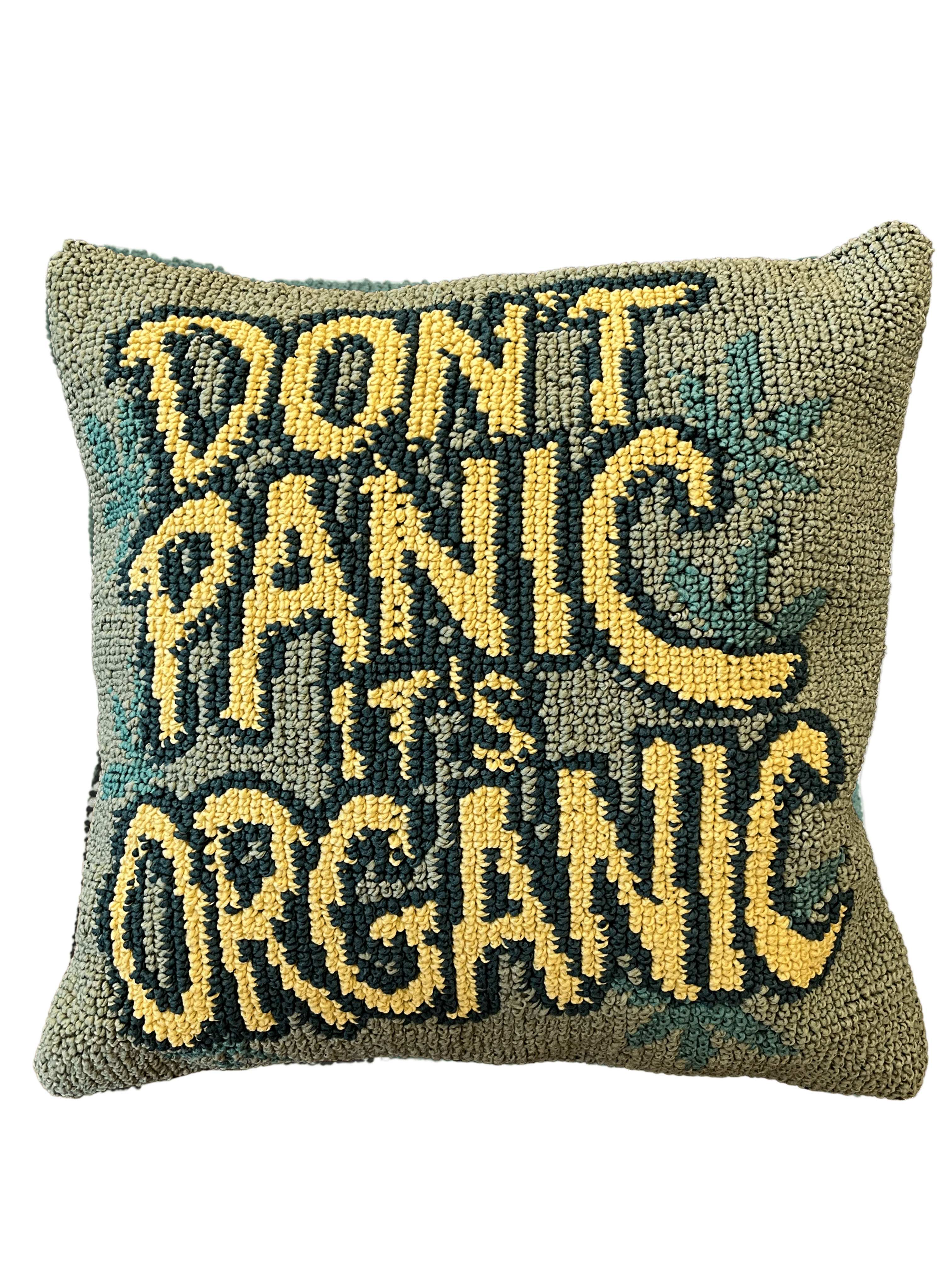 Dont Panic, its Organic Cushion cover