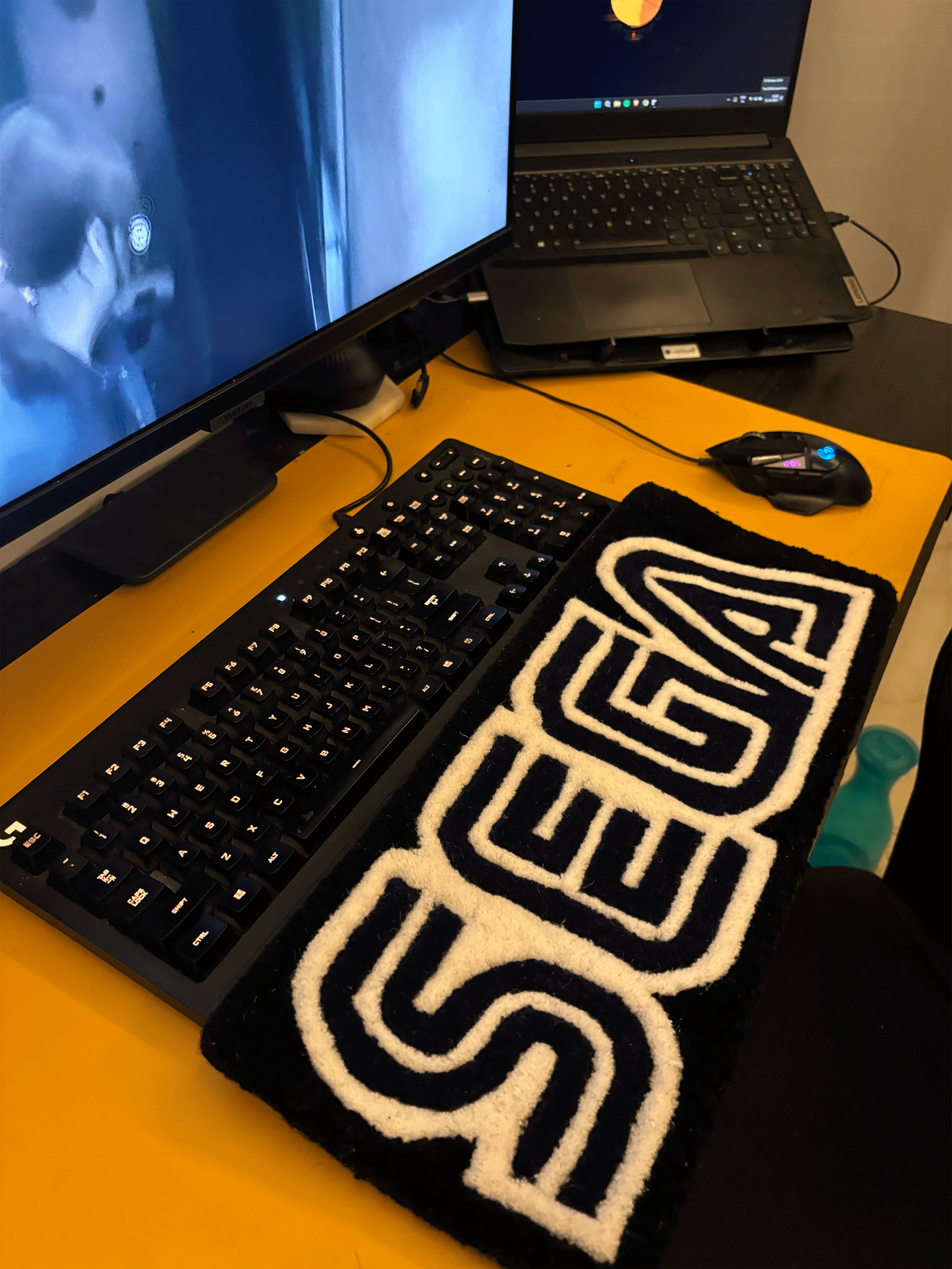 SEGA logo Keyboard Custom Rug