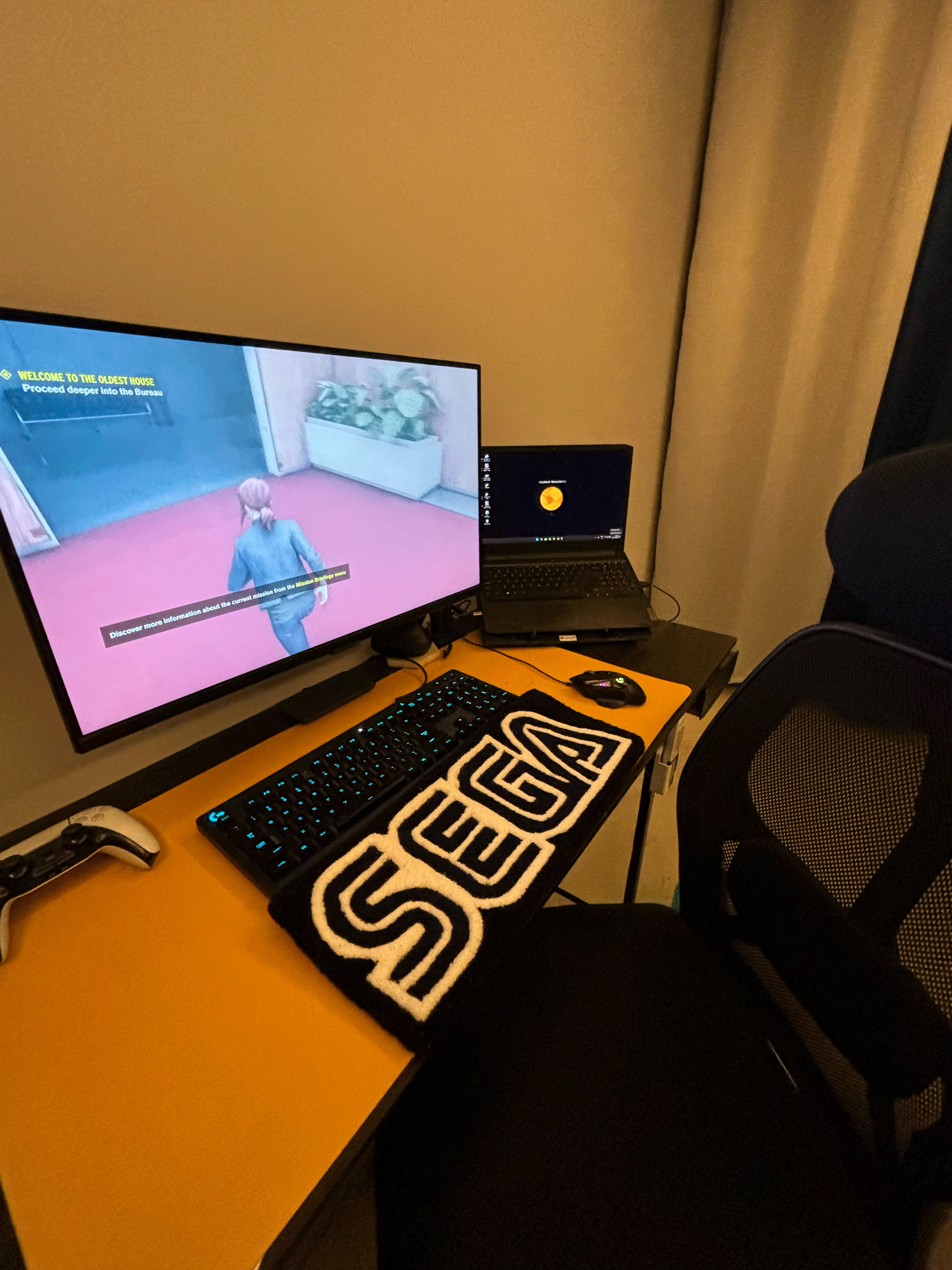 SEGA logo Keyboard Custom Rug