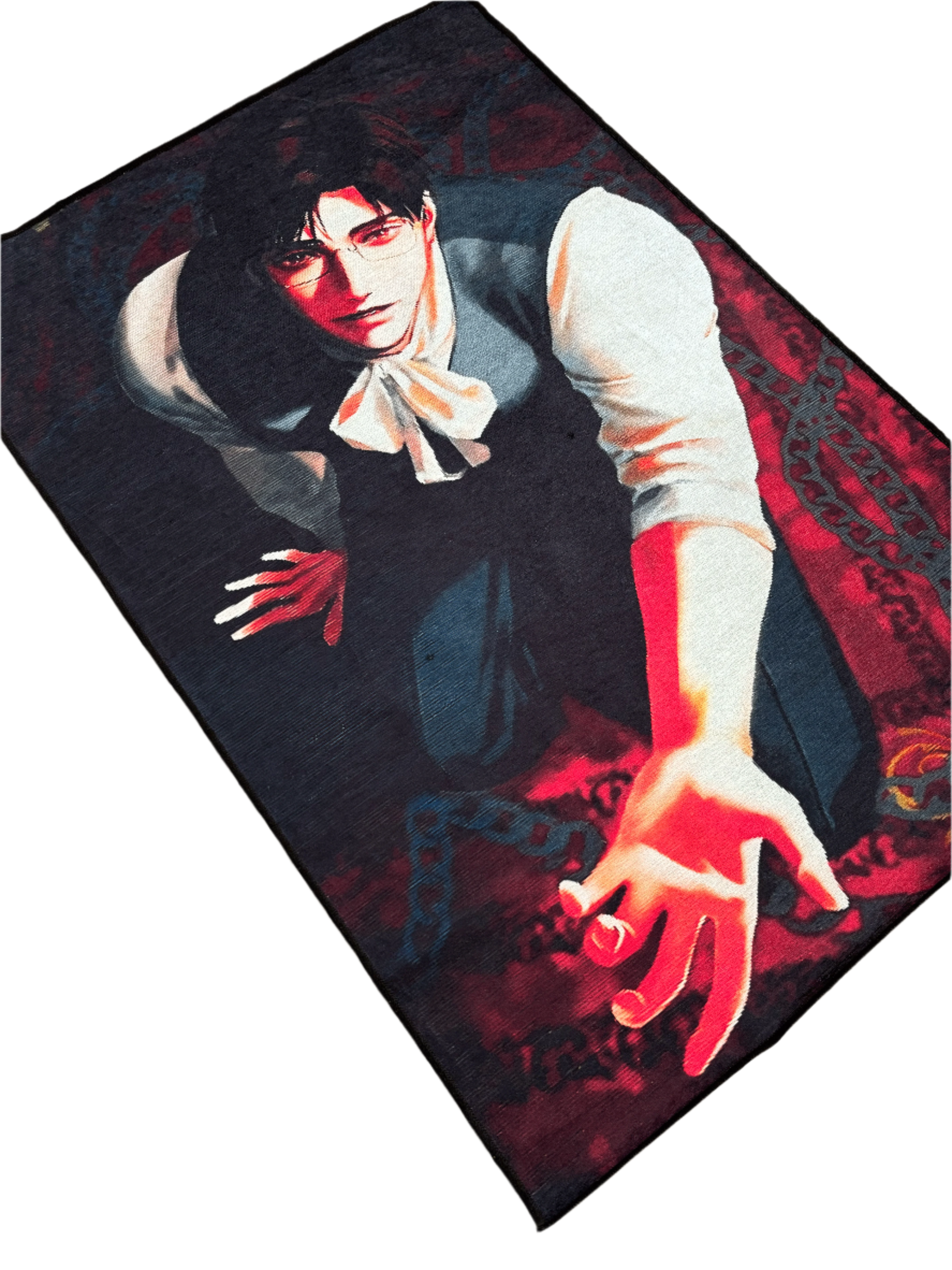 Servant sitting Washable Custom Rug