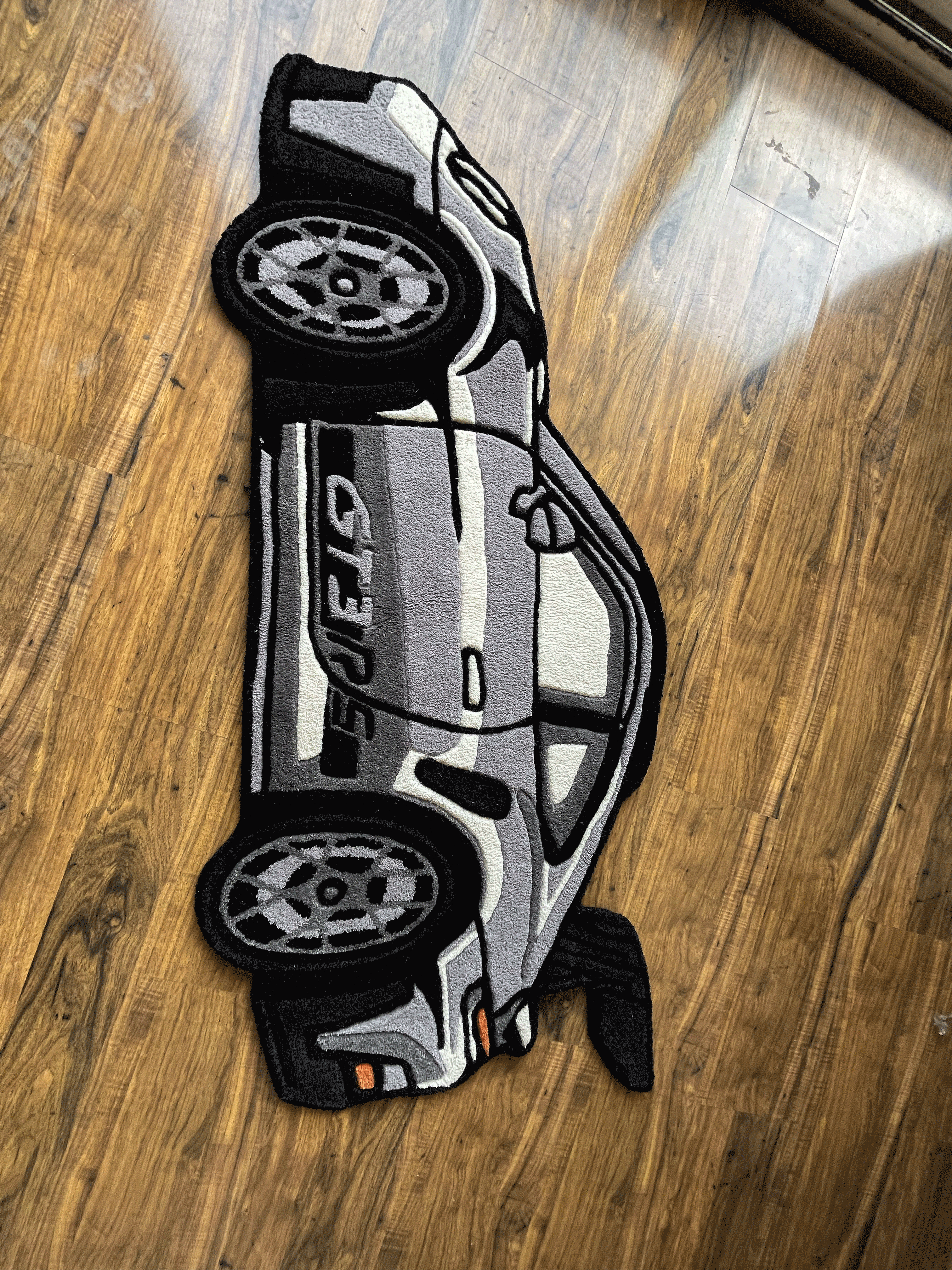 gt3 Car Hand Tufted Custom Rug
