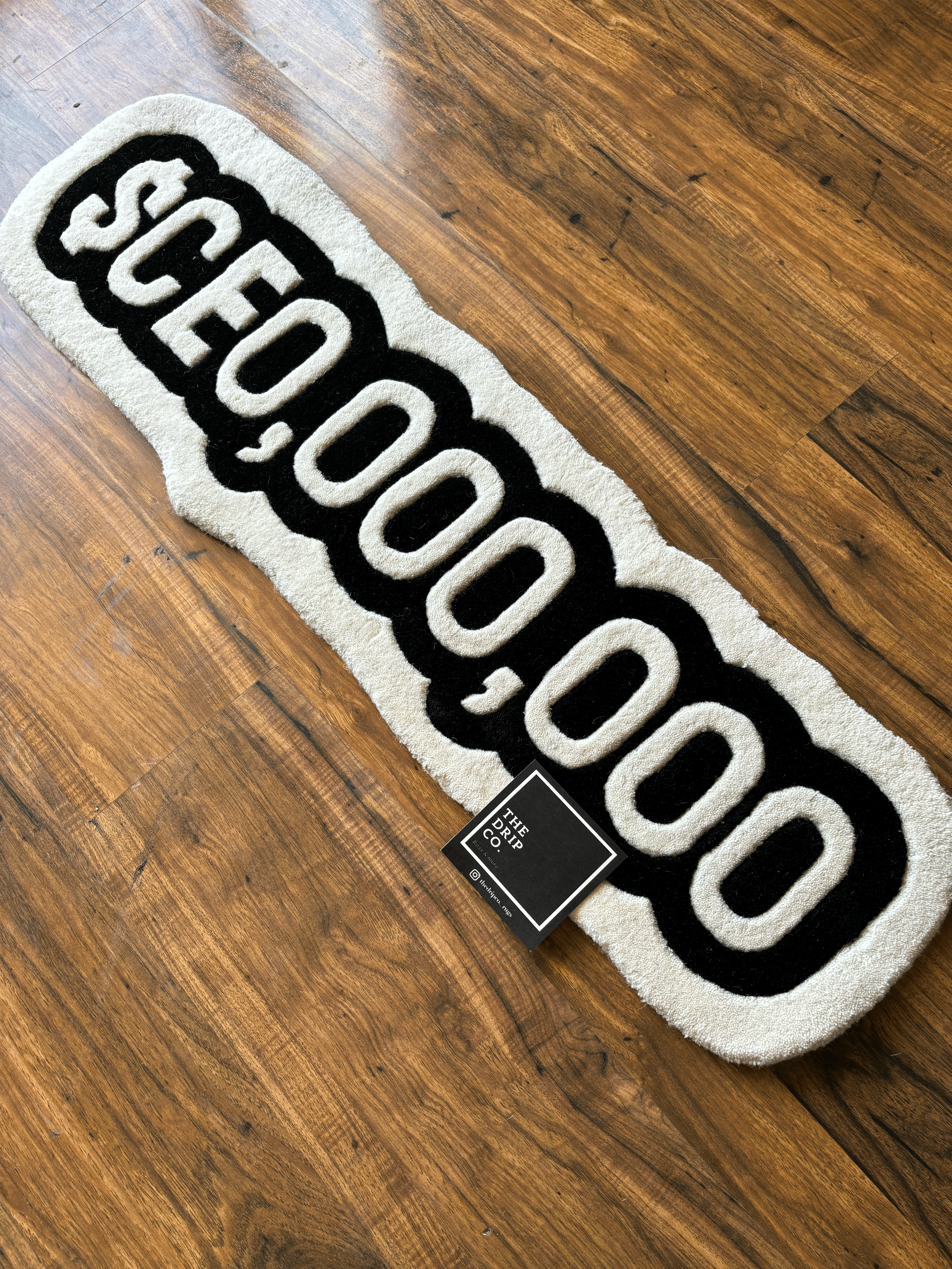 CEOOOOO Hand Tufted Custom Rug by The Drip Co.