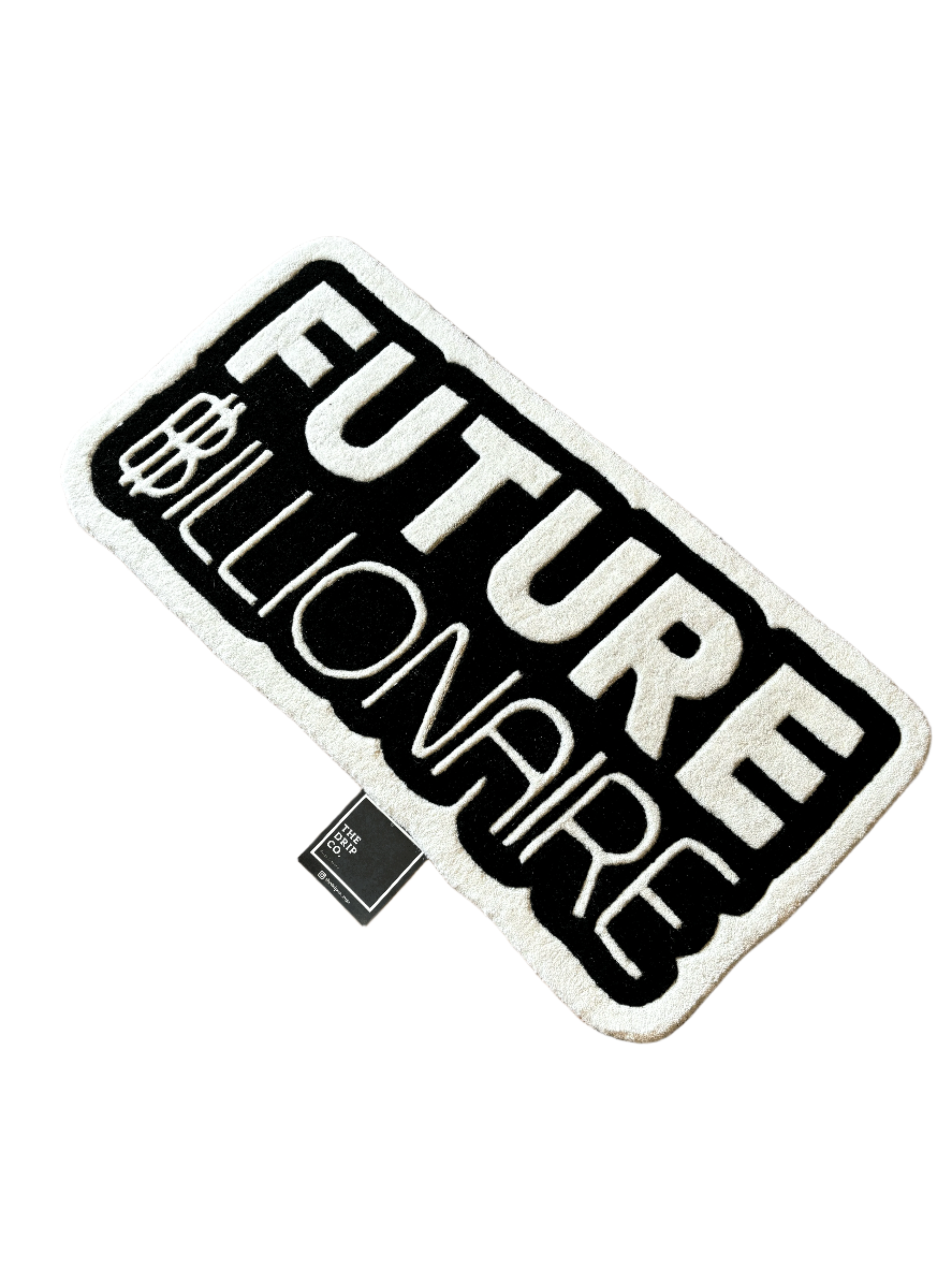 Future billionaire Hand tufted Custom Rug