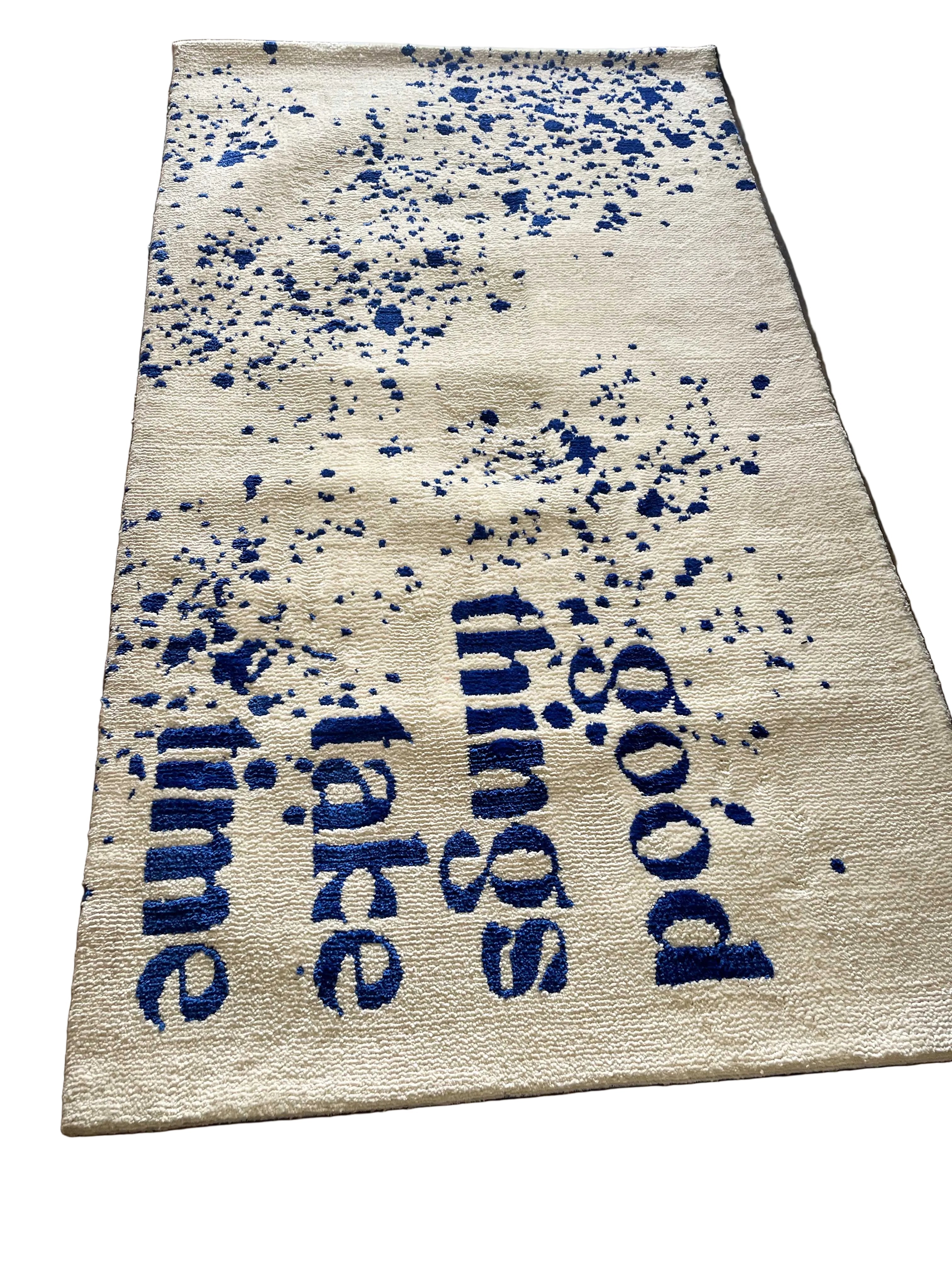 Good Things Take time Machine Made Custom Rug
