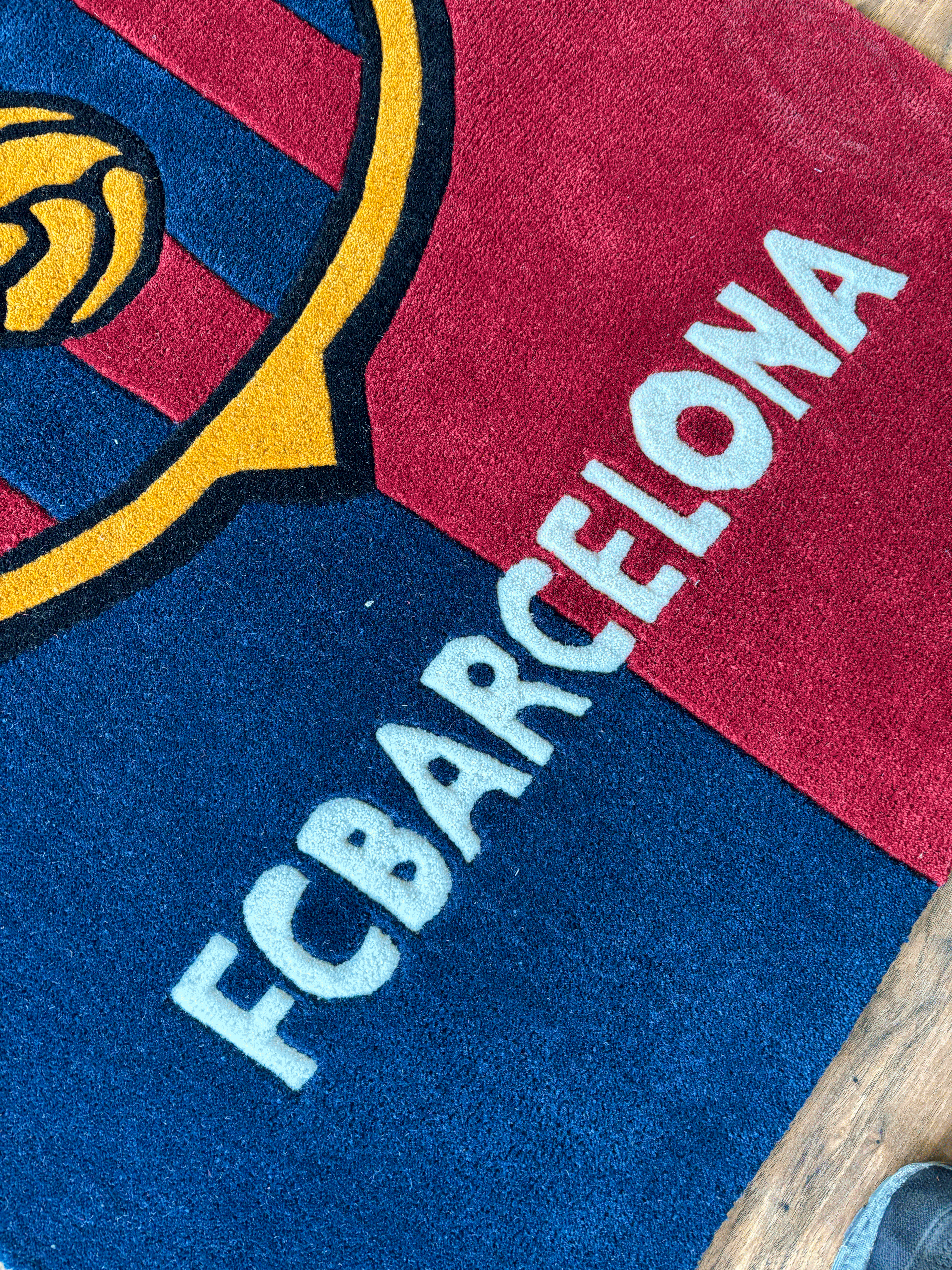 Barca Logo Custom Rug