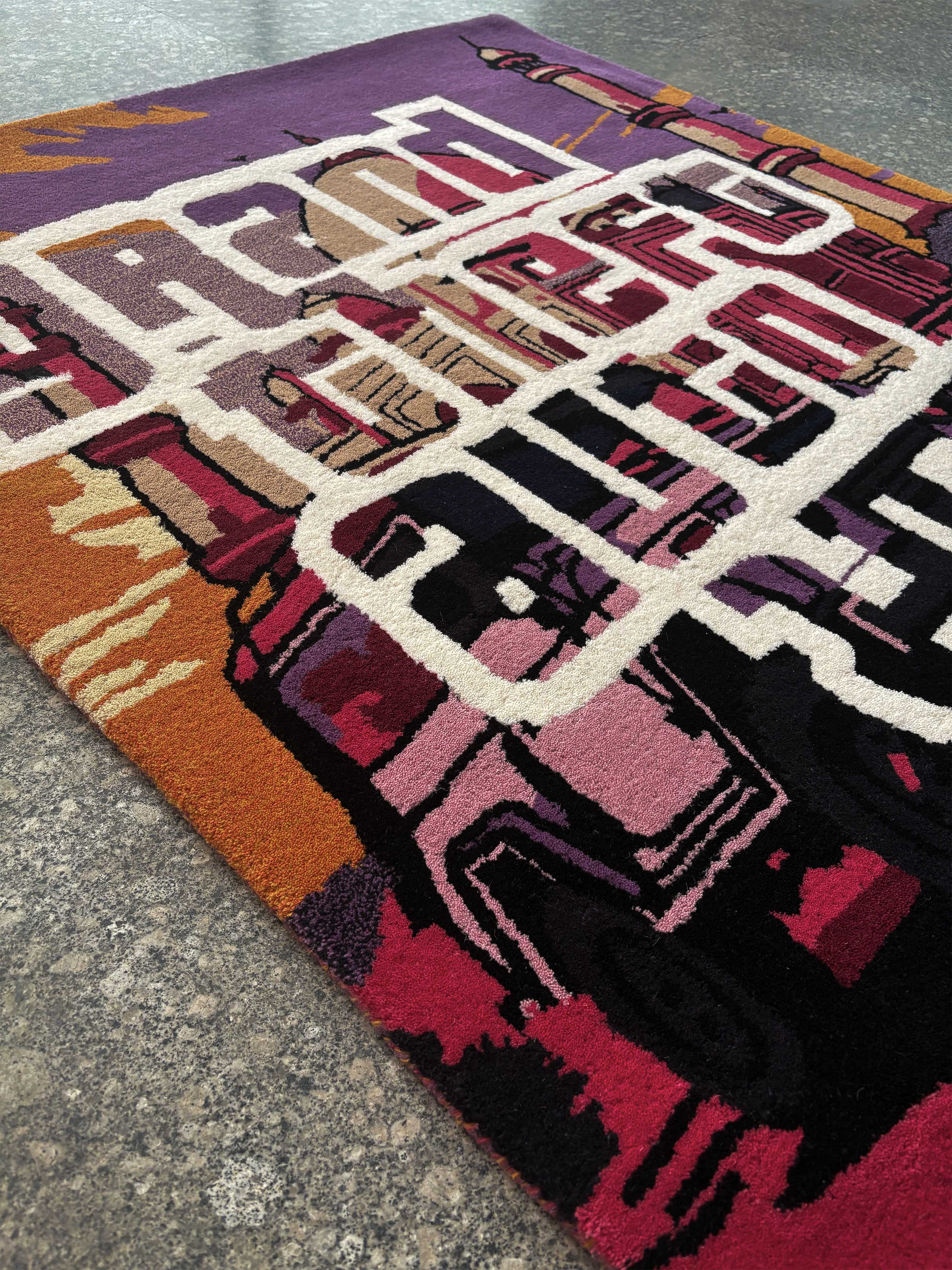 GTA Bharat Hand Tufted Custom Rug