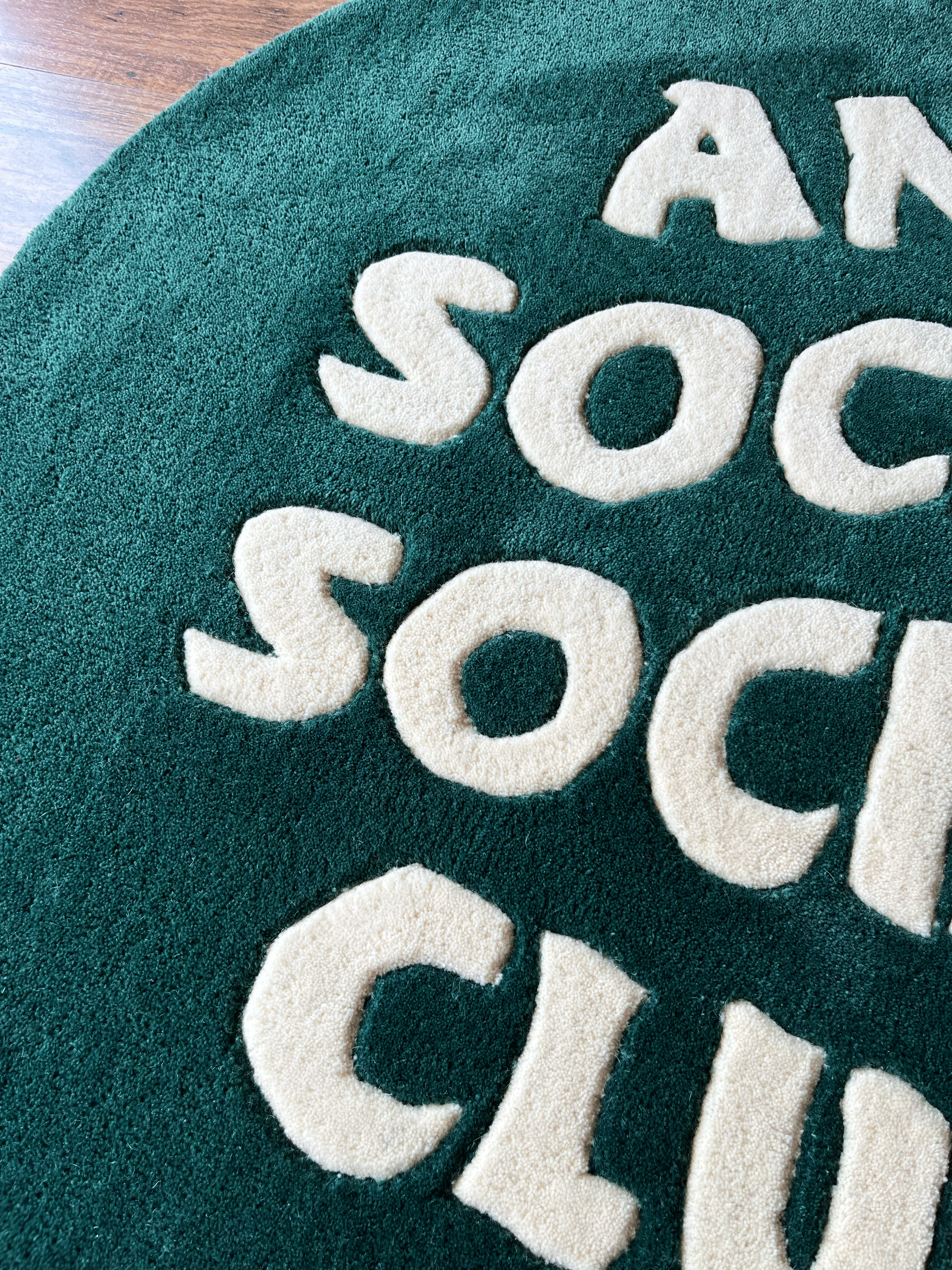 Anti-Social Social Club Hand Tufted Custom Rug by The Drip Co.