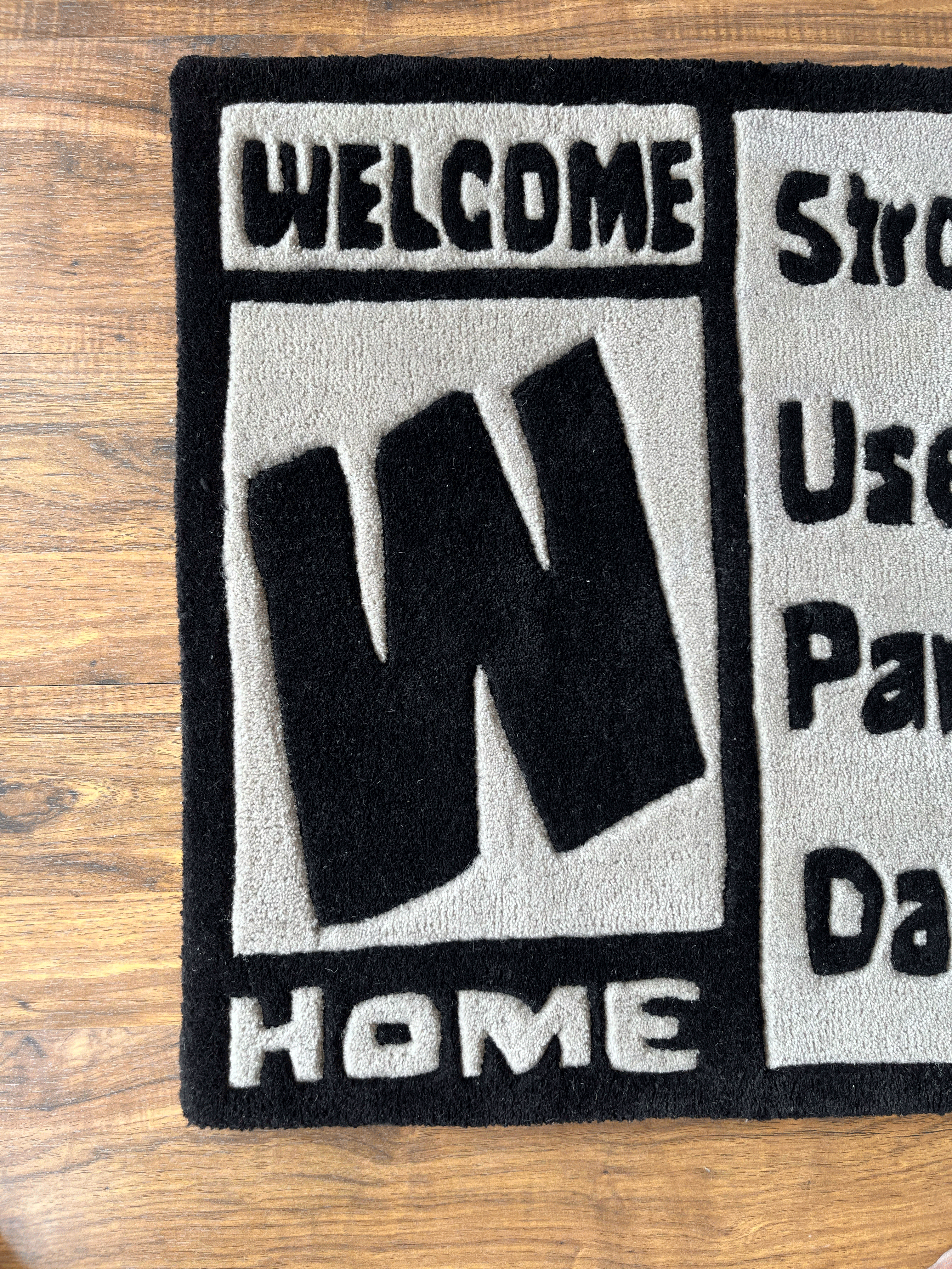 Welcome Home Custom Rug