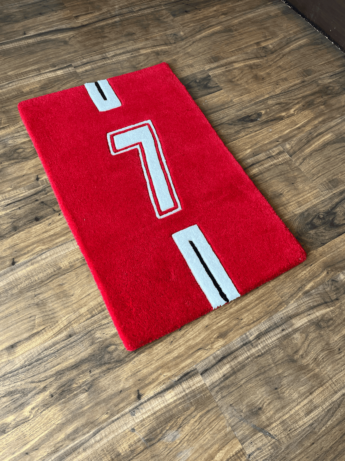 Cristiano Ronaldo Man U Jersey Custom Rug