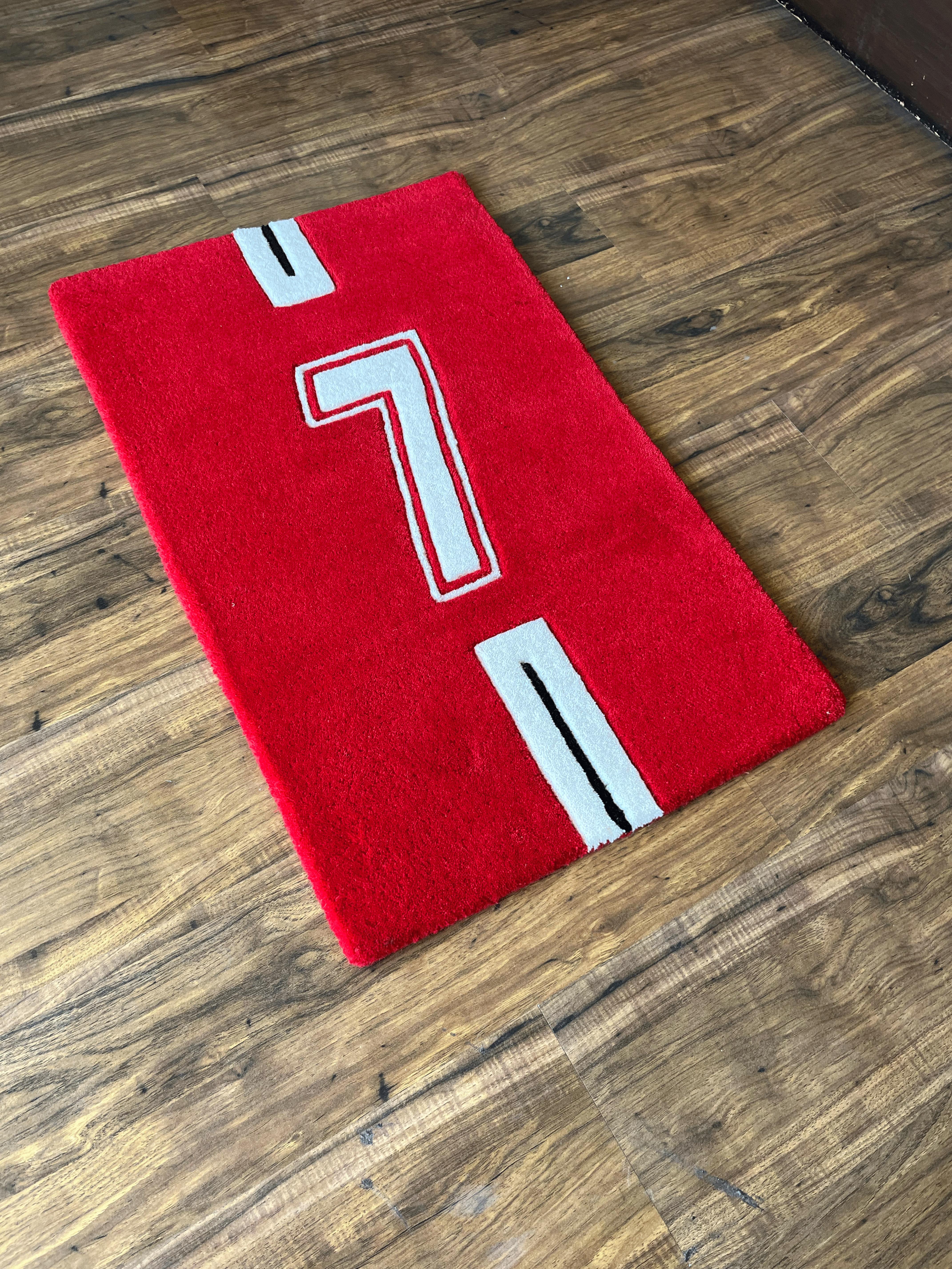 Cristiano Ronaldo Man U Jersey Custom Rug