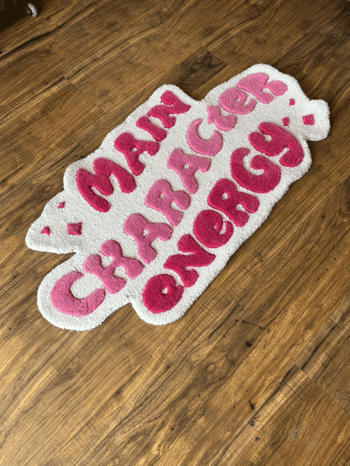 Main Character Energy Hand tufted Custom Rug