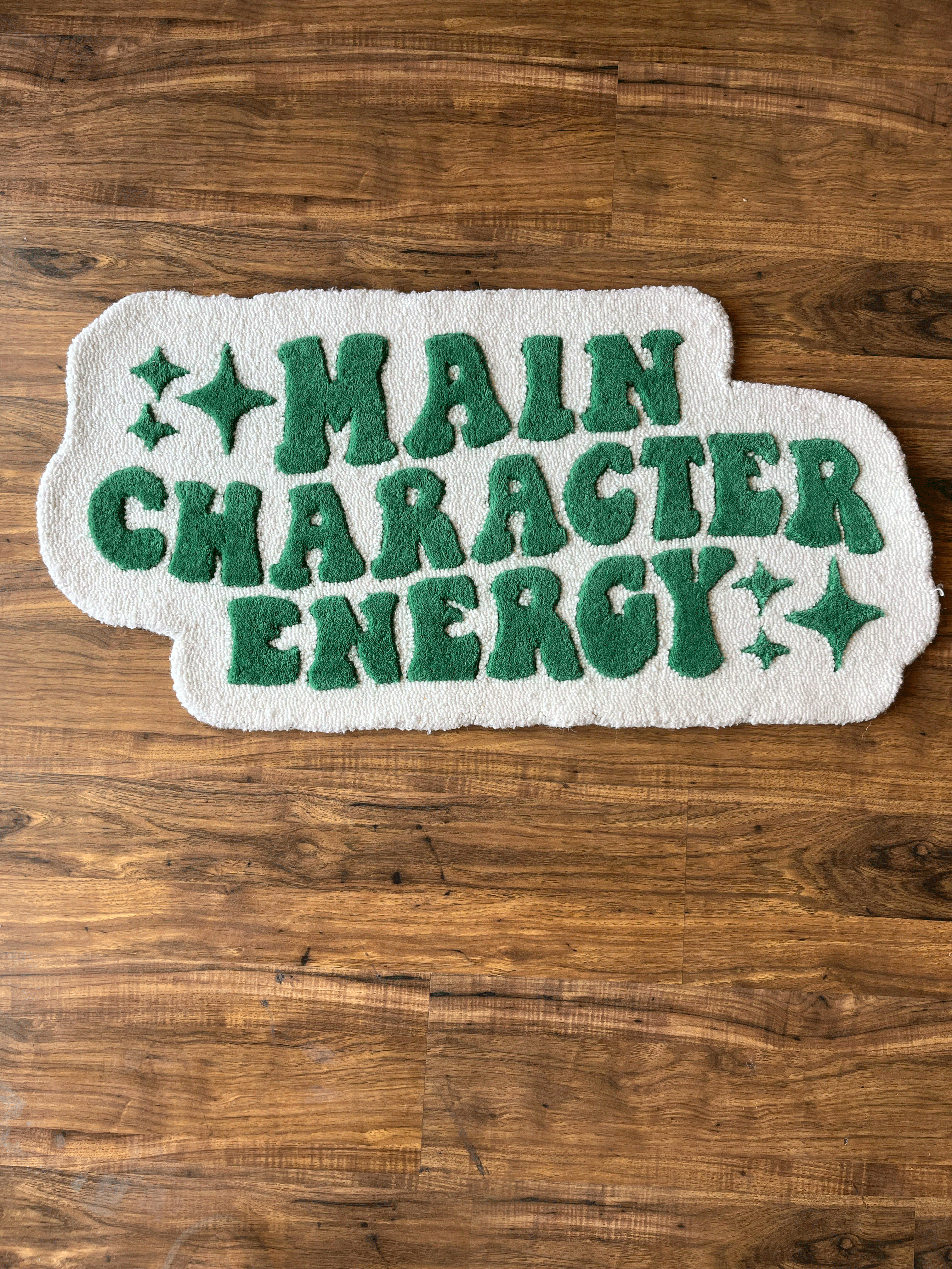 Main Character Energy Hand tufted Custom Rug