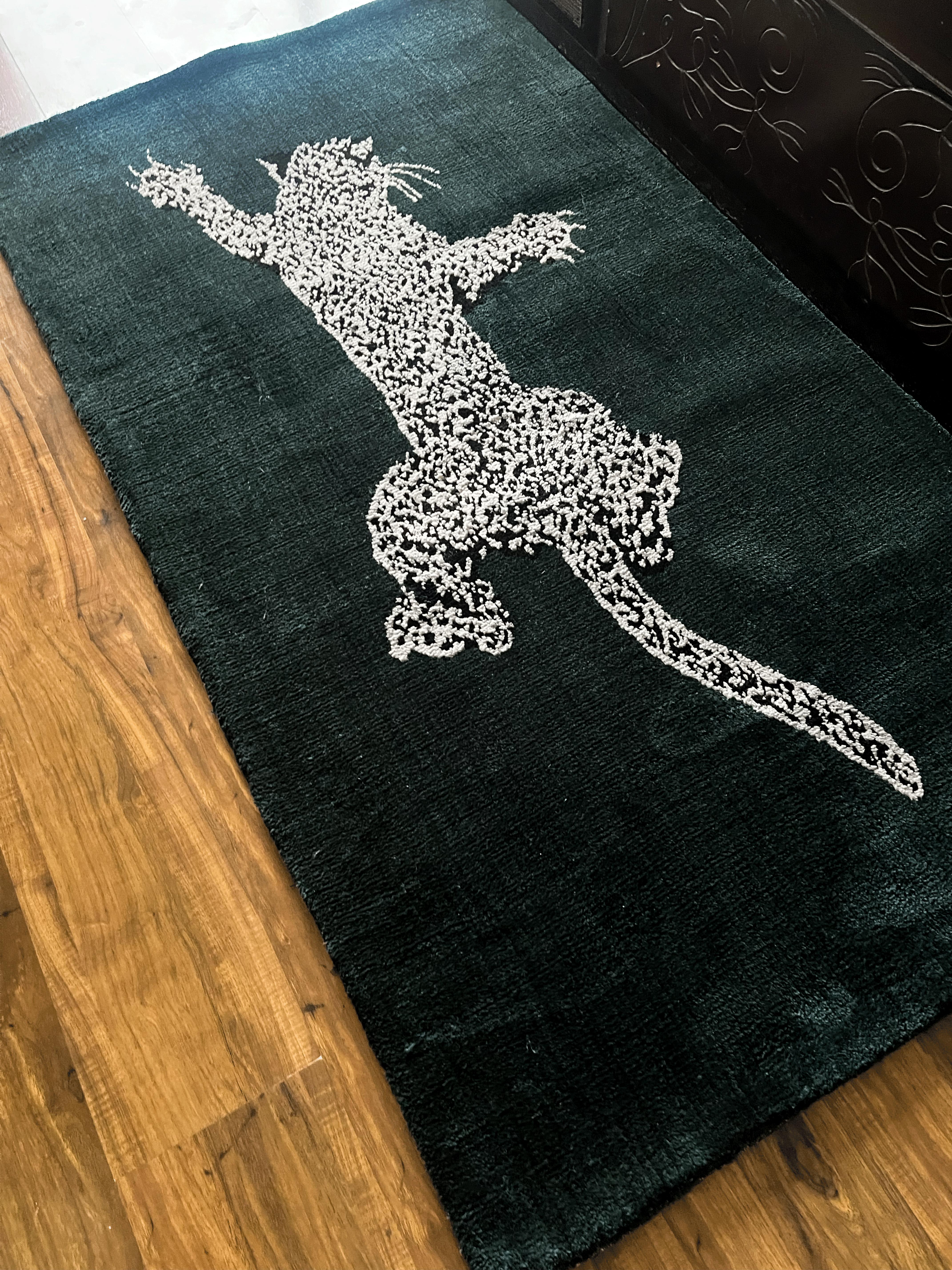 Tiger Machine Made Custom Rug