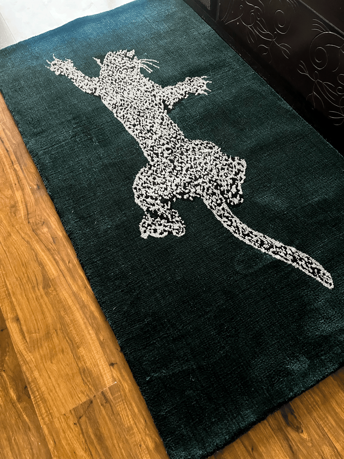 Tiger Machine Made Custom Rug