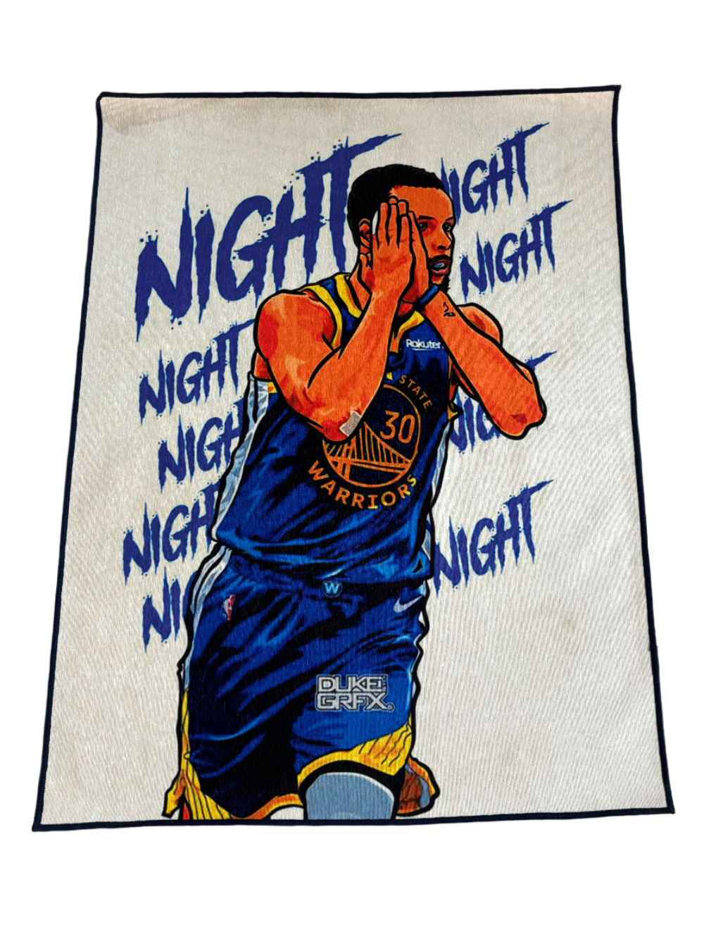 Stephen curry Washable Custom Rug