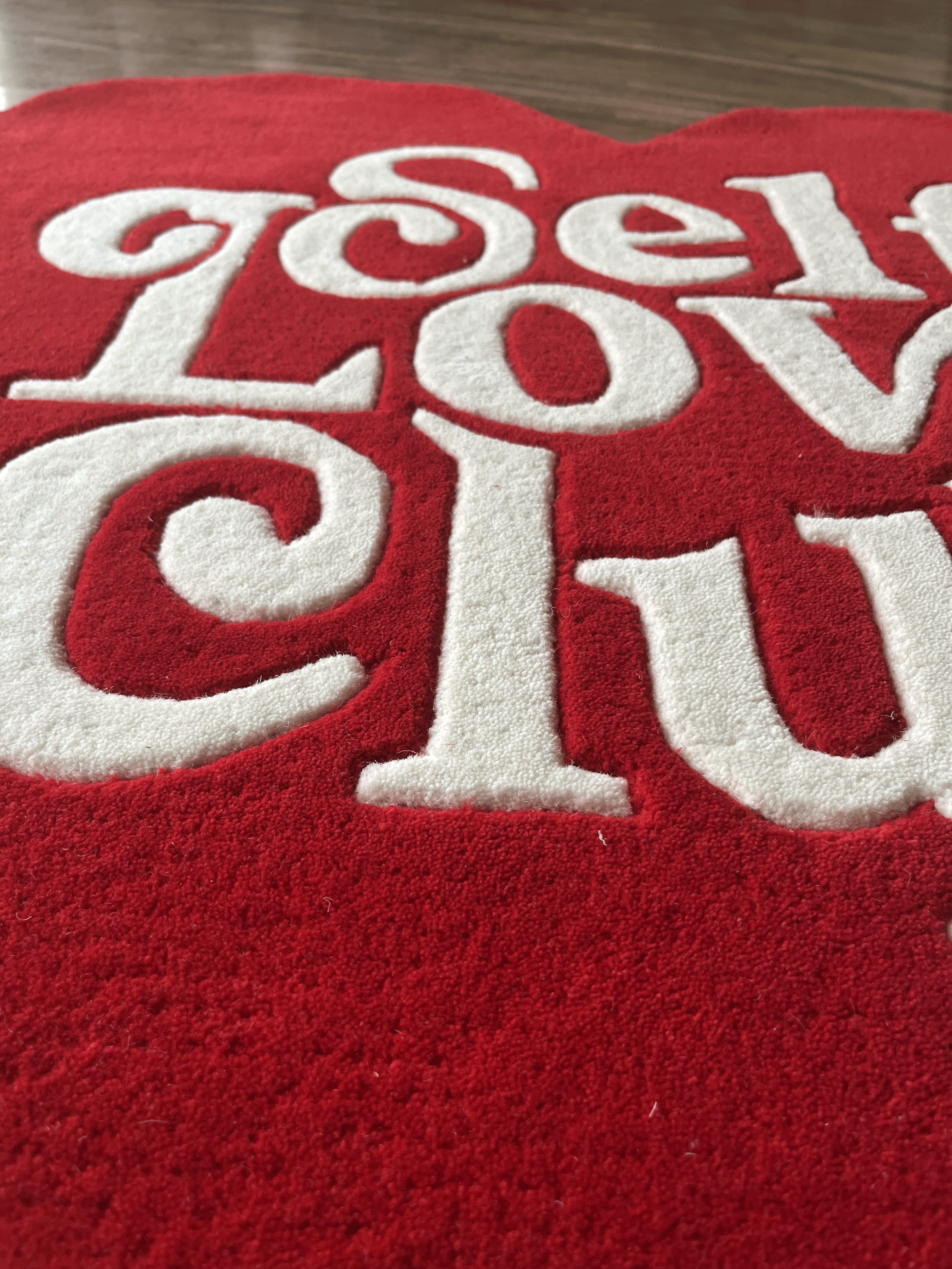 Self Love Club Hand Tufted Custom Rug