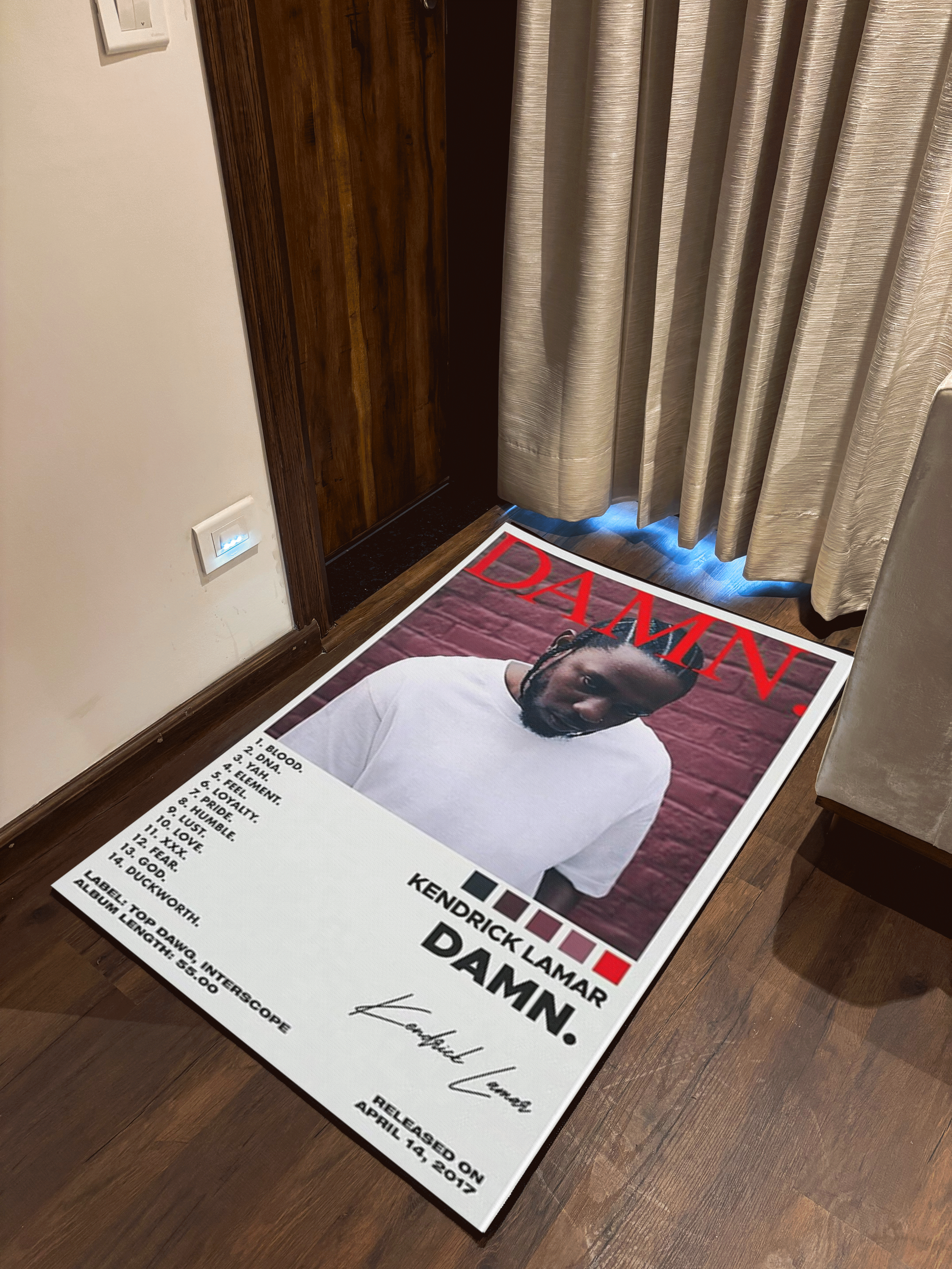 Music Album Custom Rug