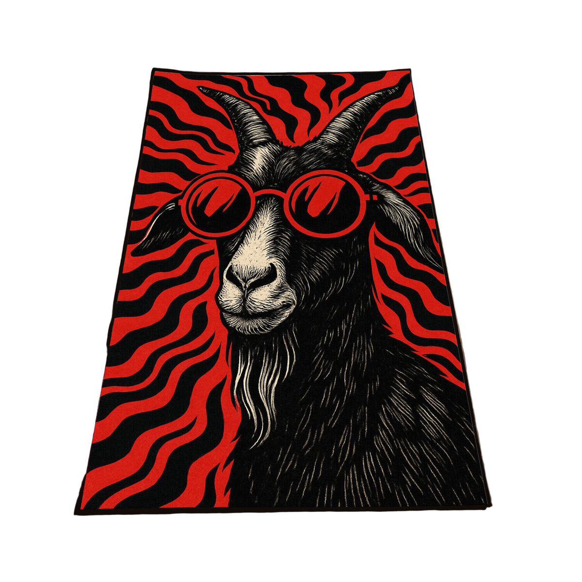 Goat Washable Custom Rug