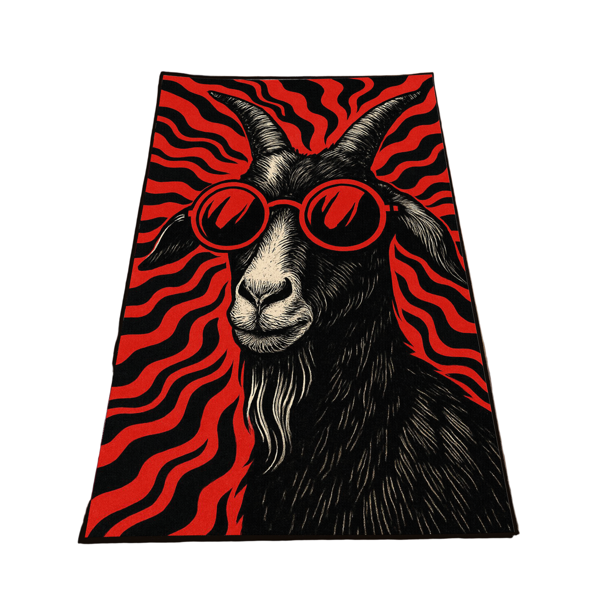Goat Washable Custom Rug