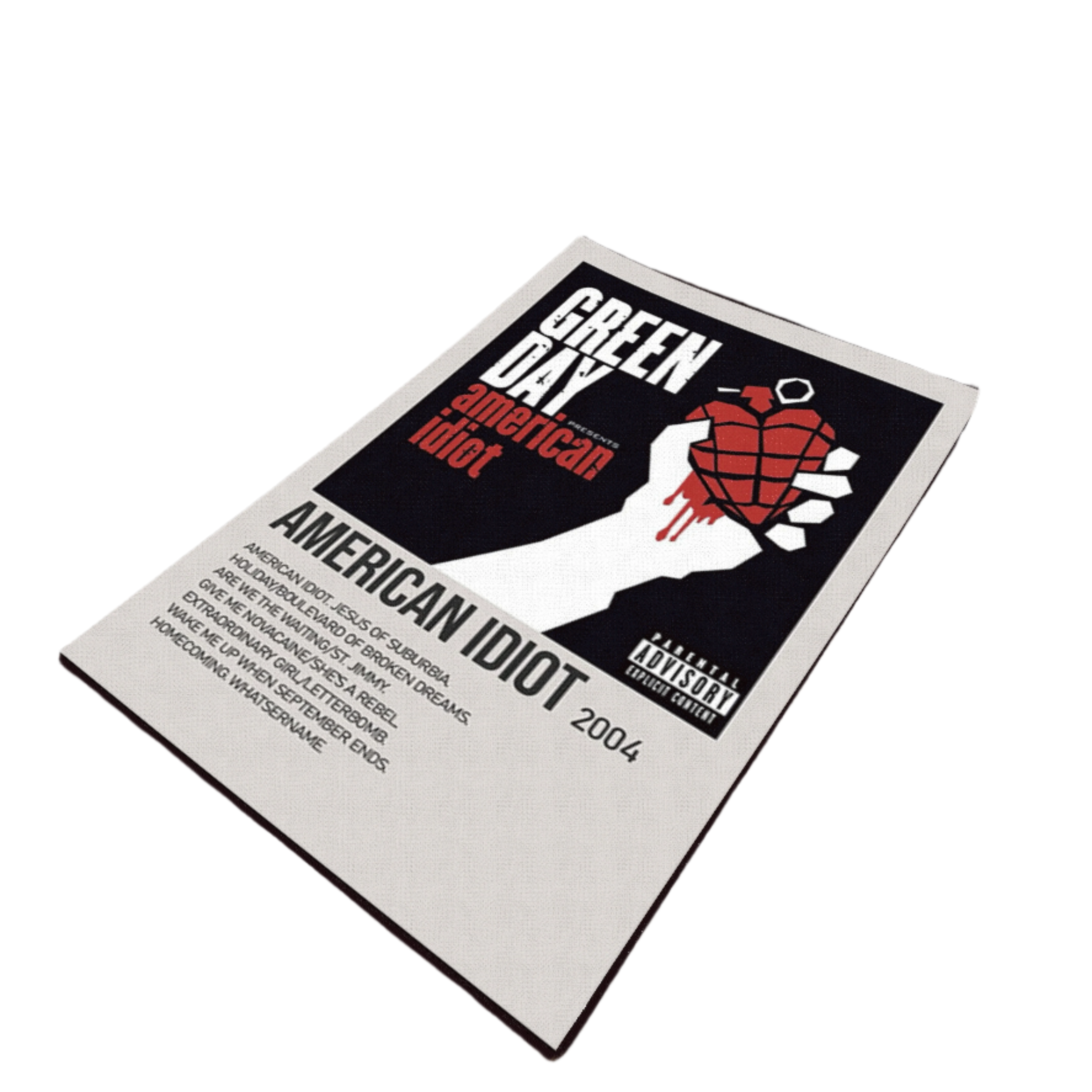 Music Album Custom Rug