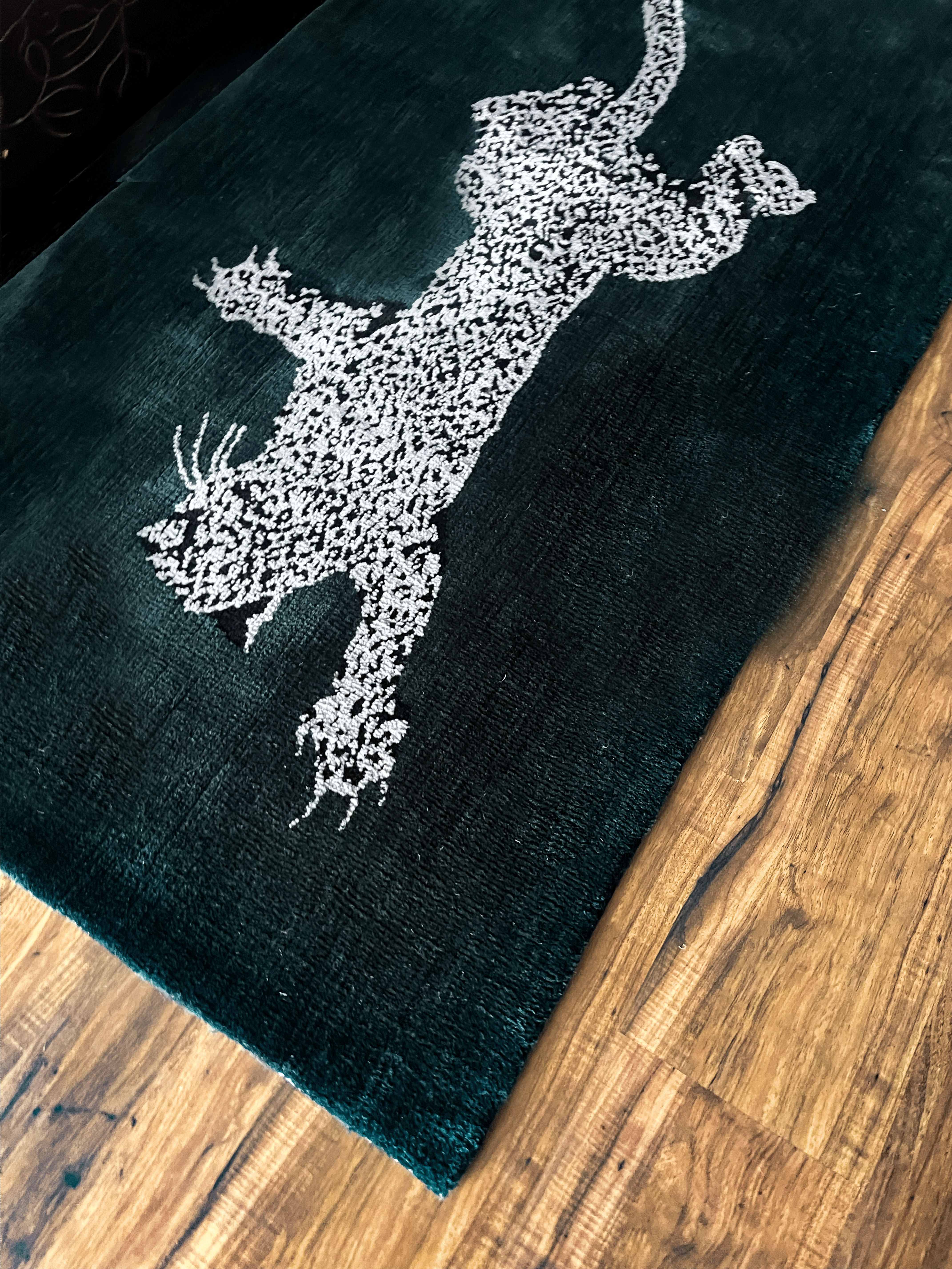 Tiger Machine Made Custom Rug