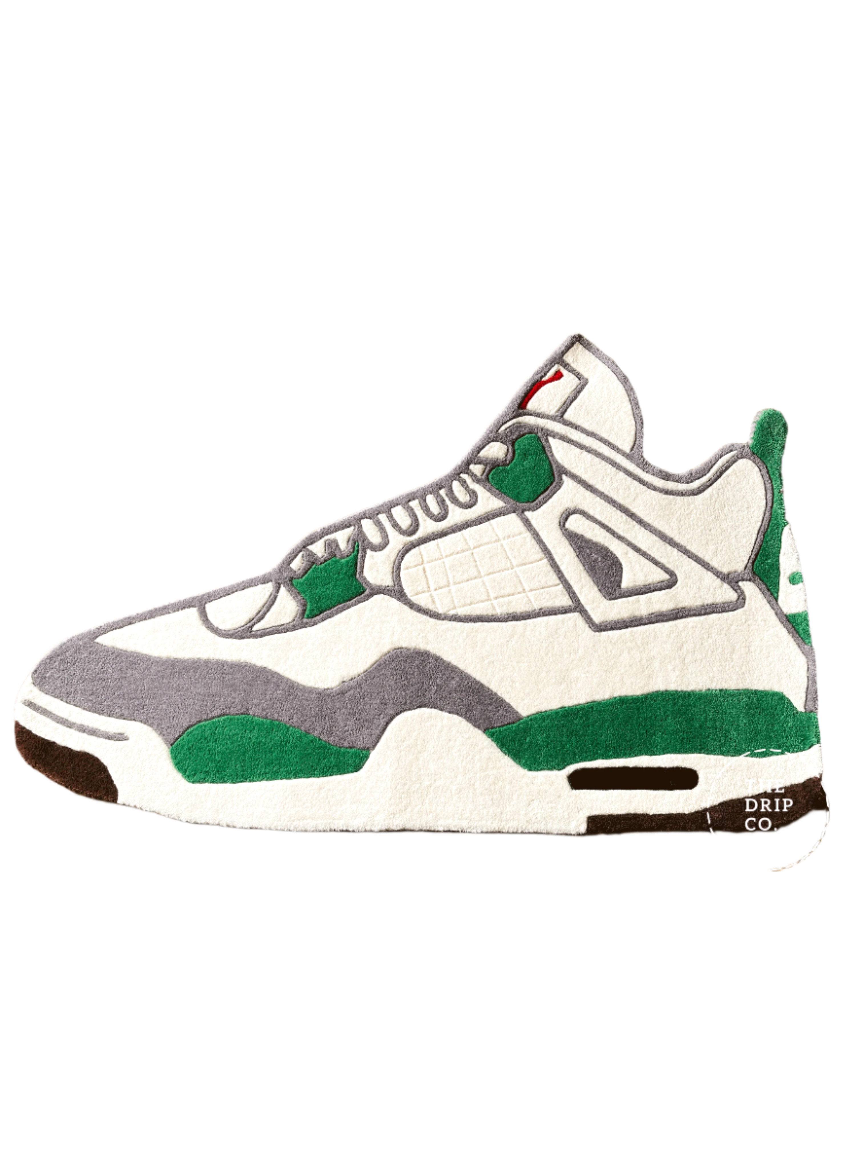 Green Custom Shoe Custom Rug
