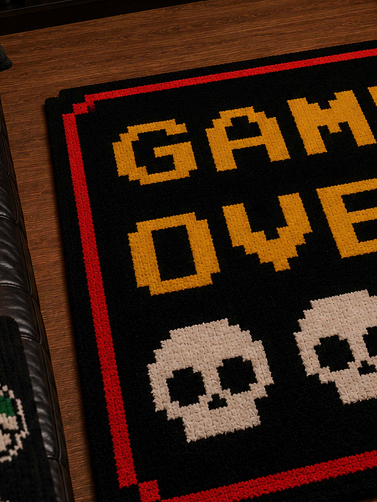 Game over Hand Tufted Rug