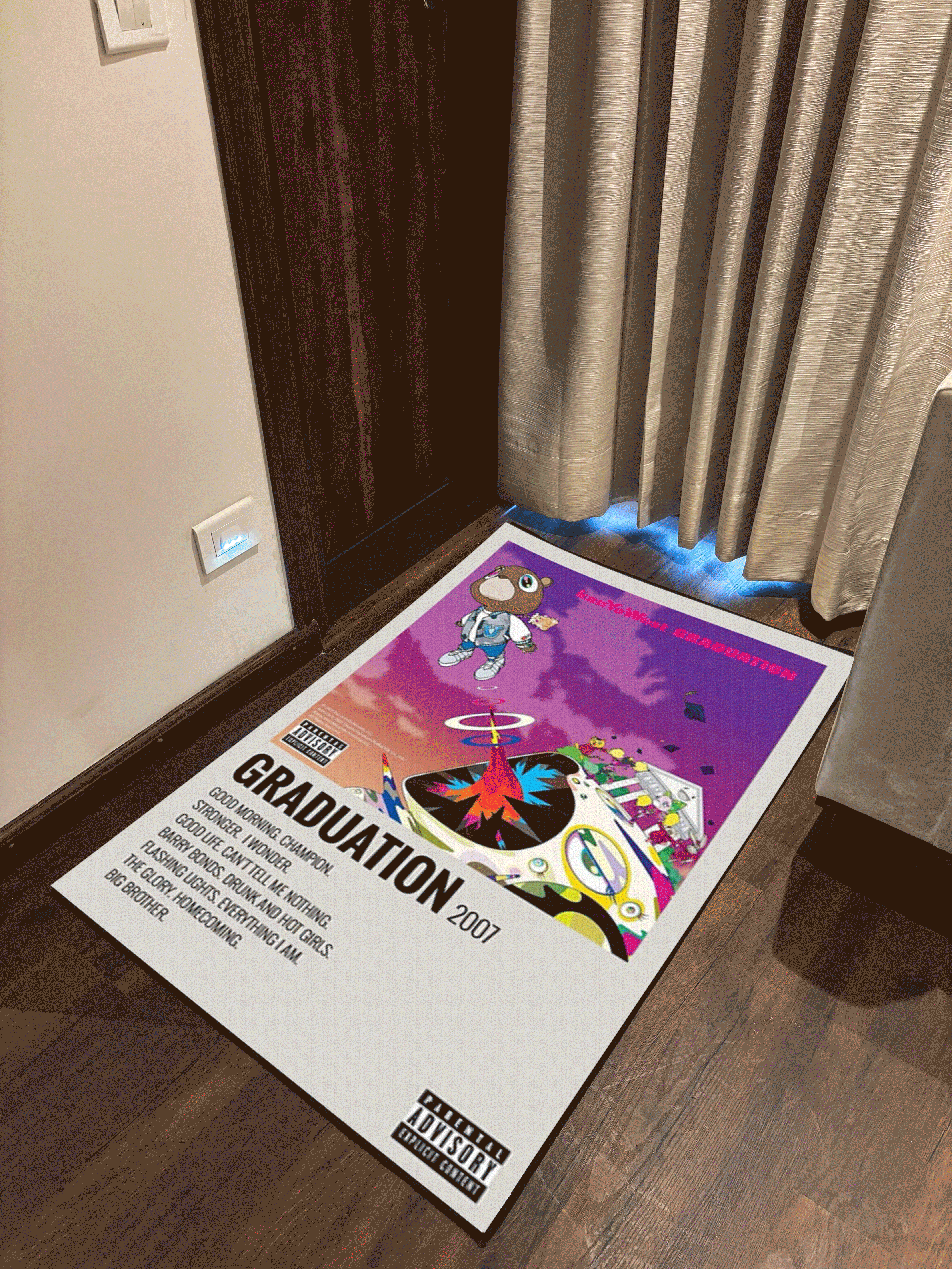 Music Album Custom Rug