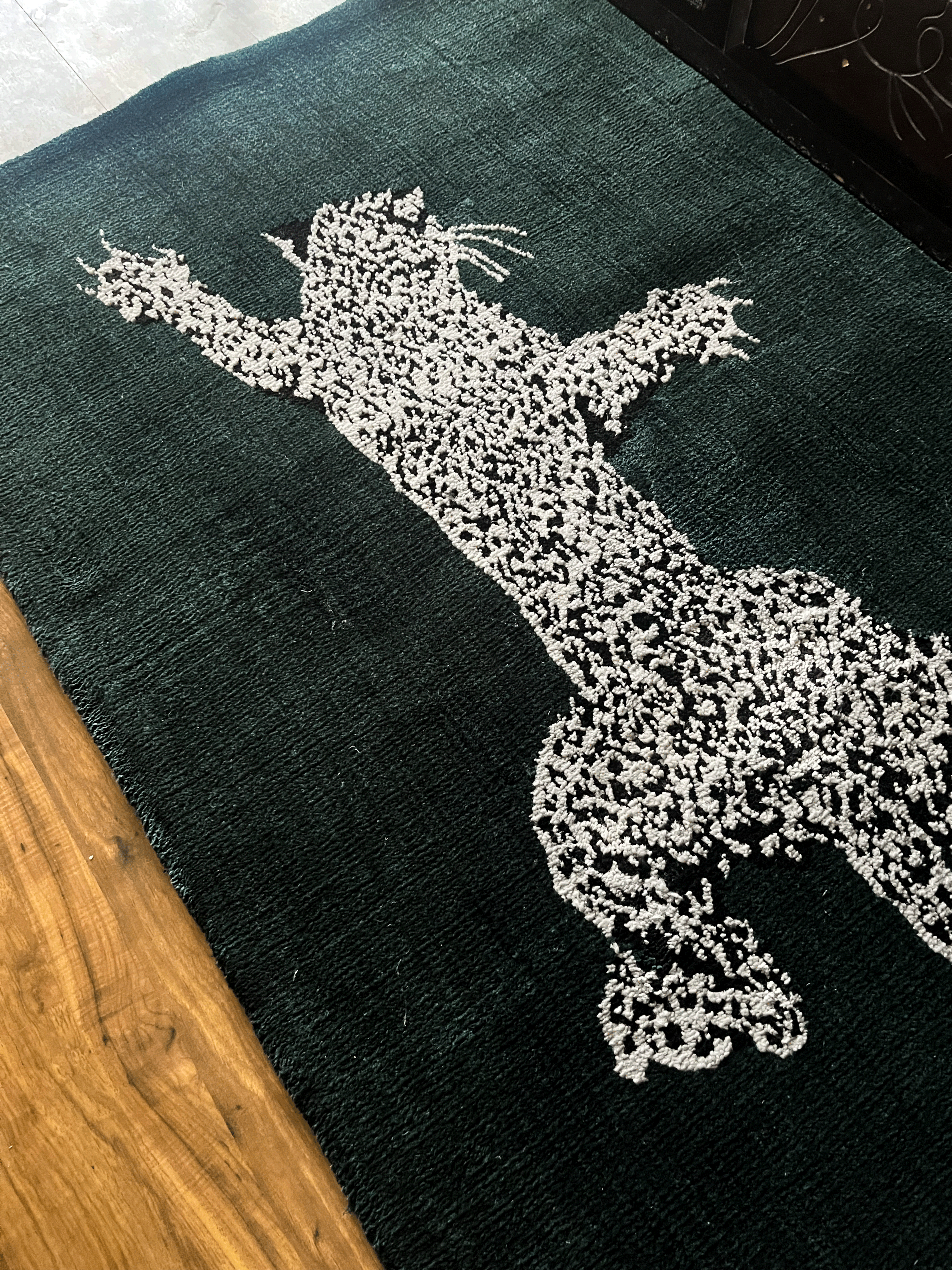 Tiger Machine Made Custom Rug