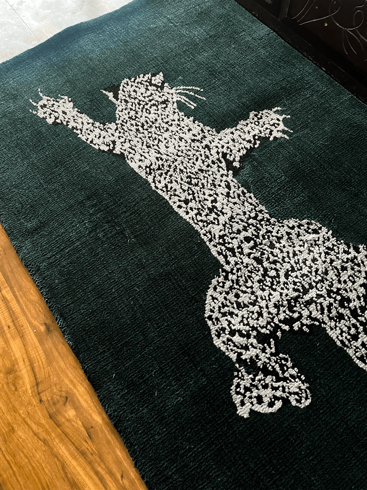 Tiger Machine Made Custom Rug