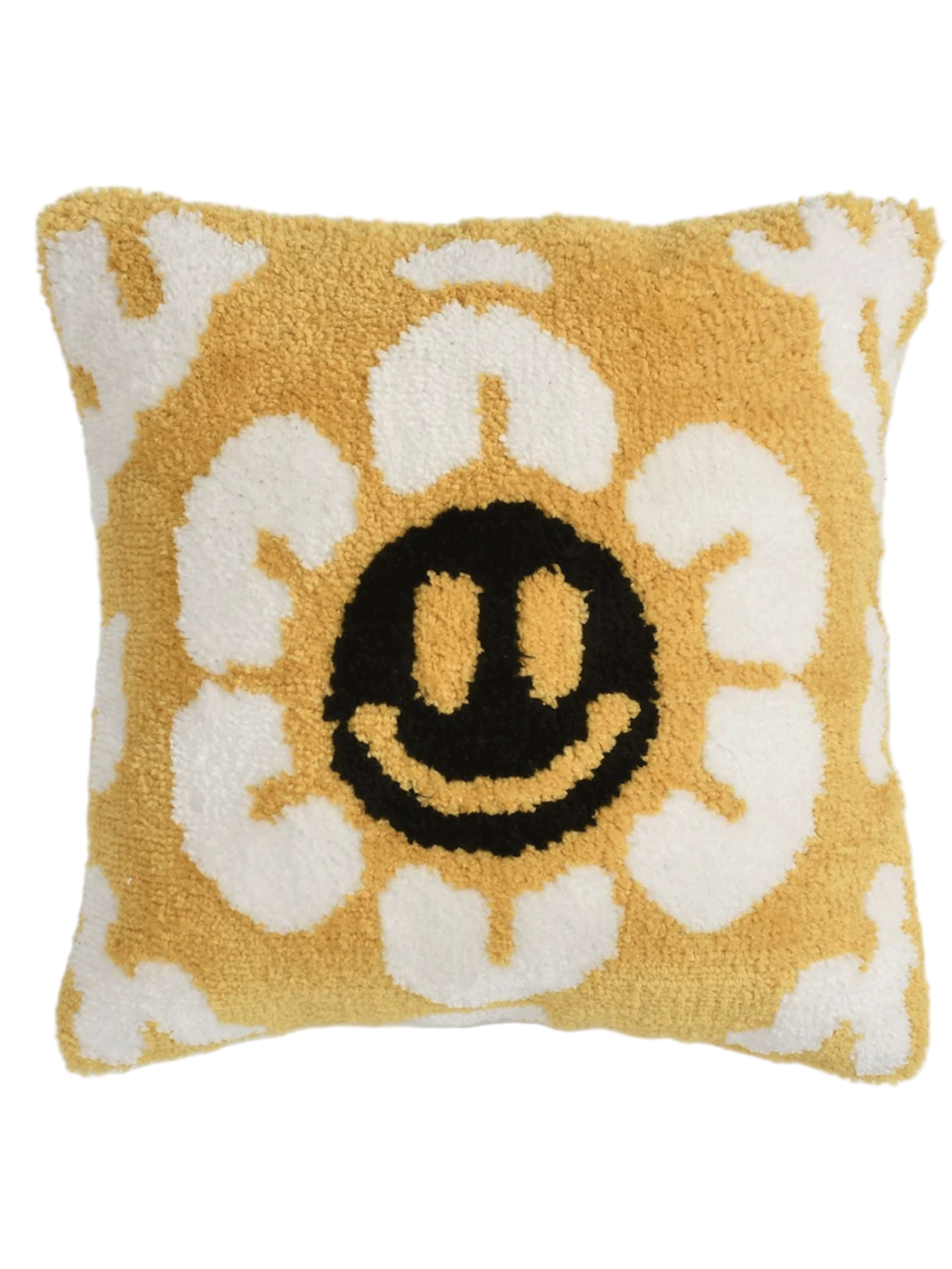 Yellow Flower cushion cover