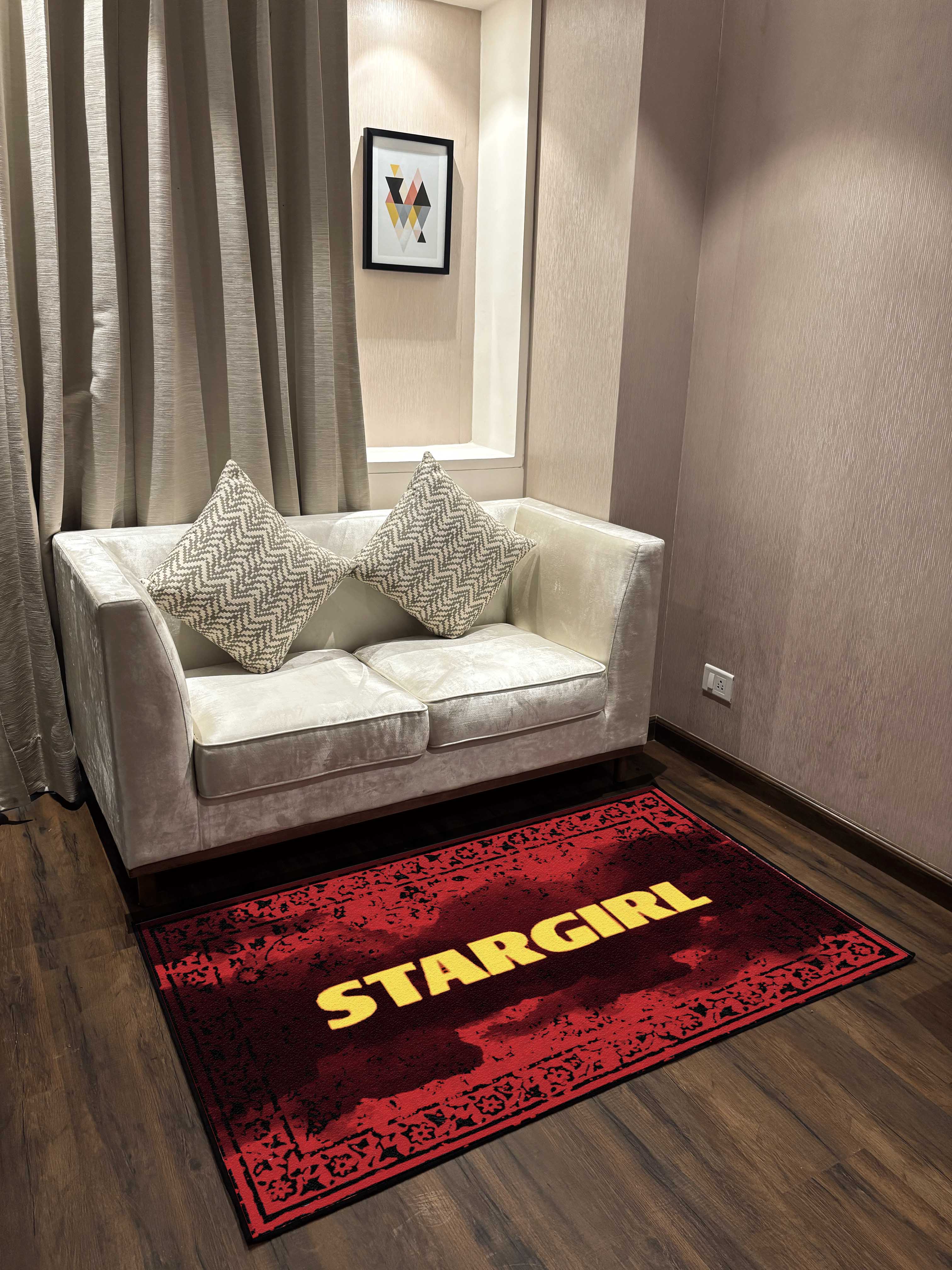 Stargirl traditional design Washable Custom Rug