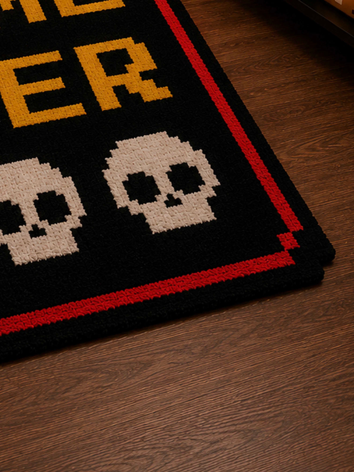 Game over Hand Tufted Rug