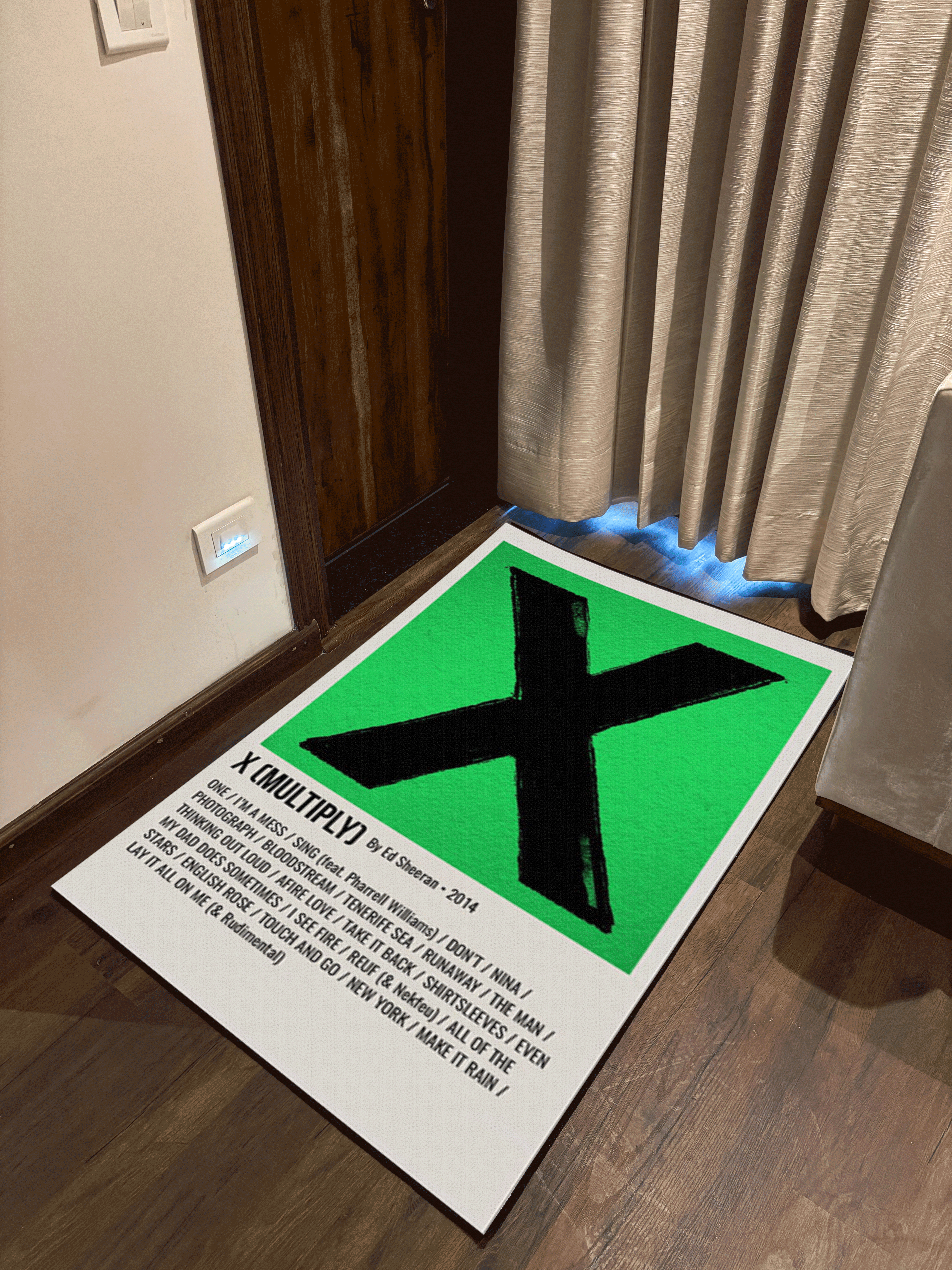 Music Album Custom Rug
