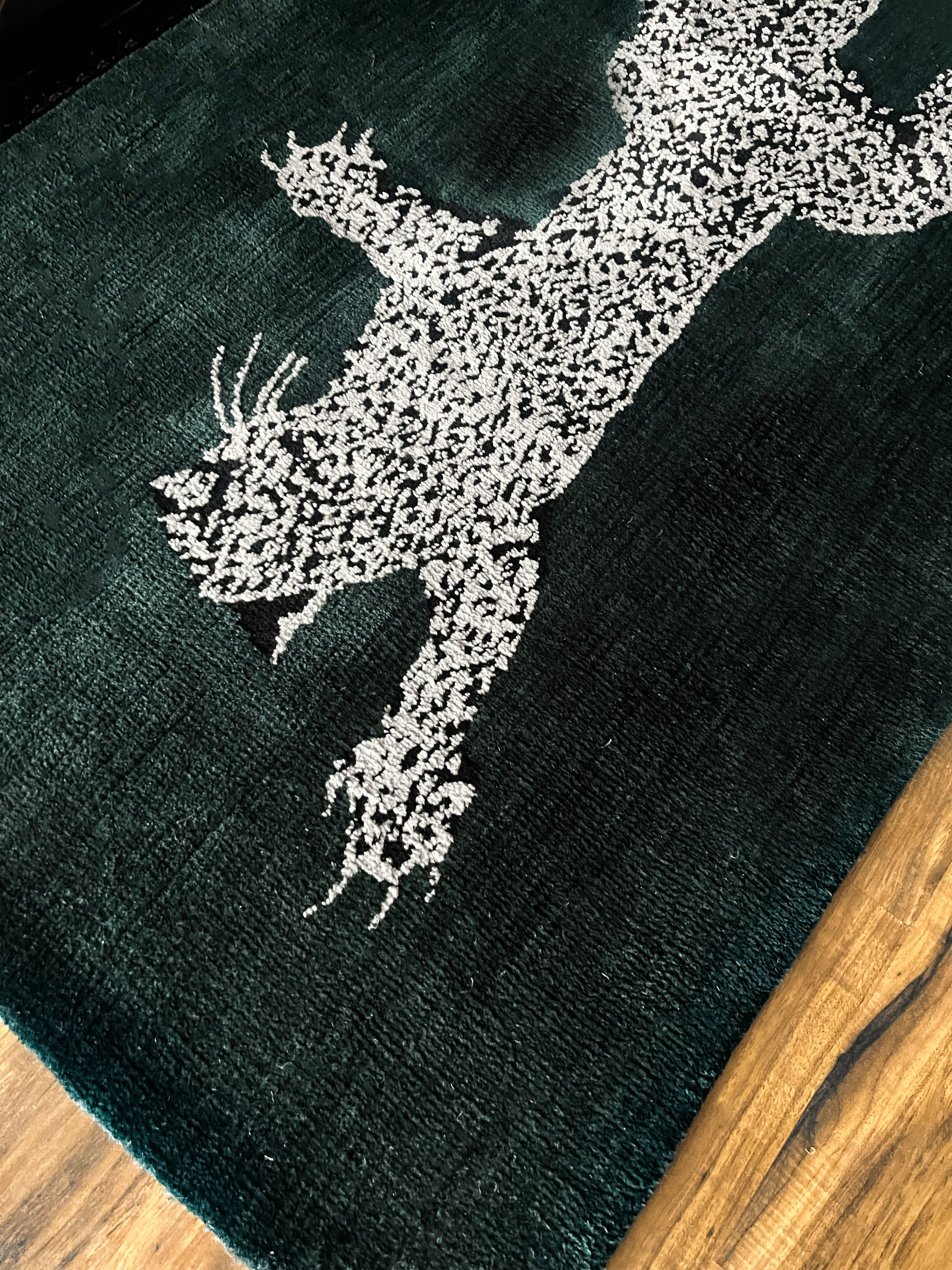 Tiger Machine Made Custom Rug