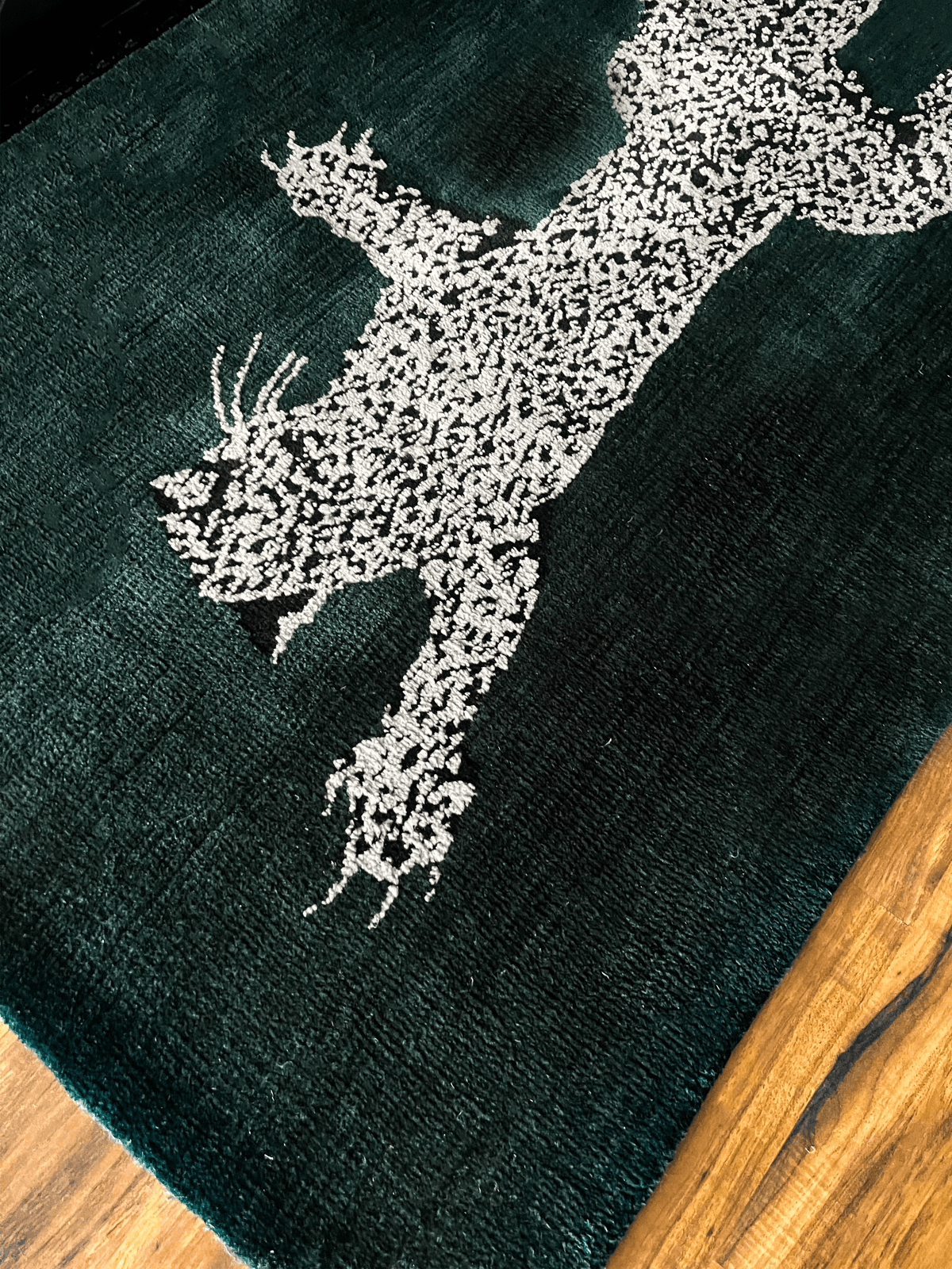 Tiger Machine Made Custom Rug