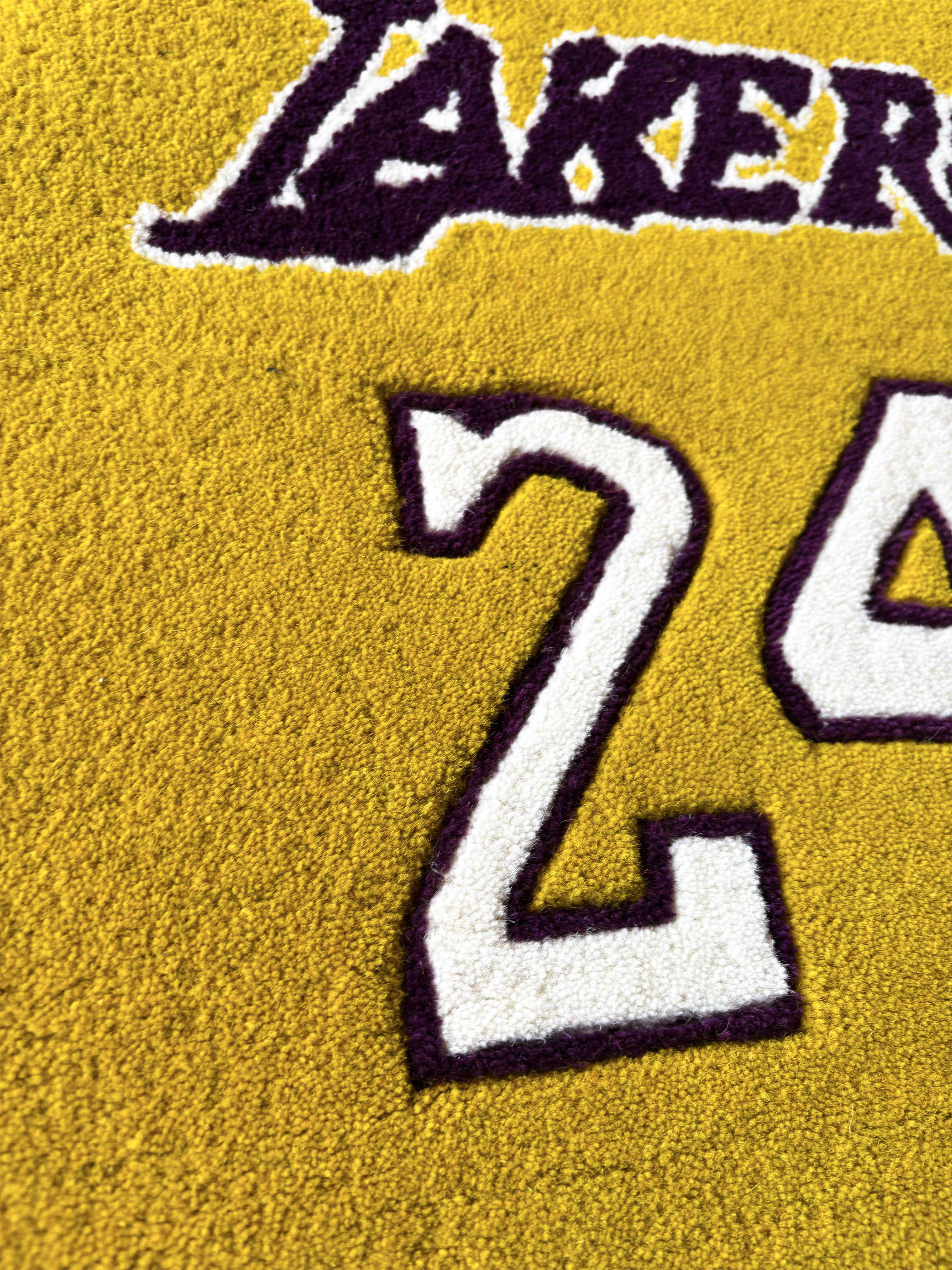 Lakkers Yellow jersey Hand tufted Custom Rug