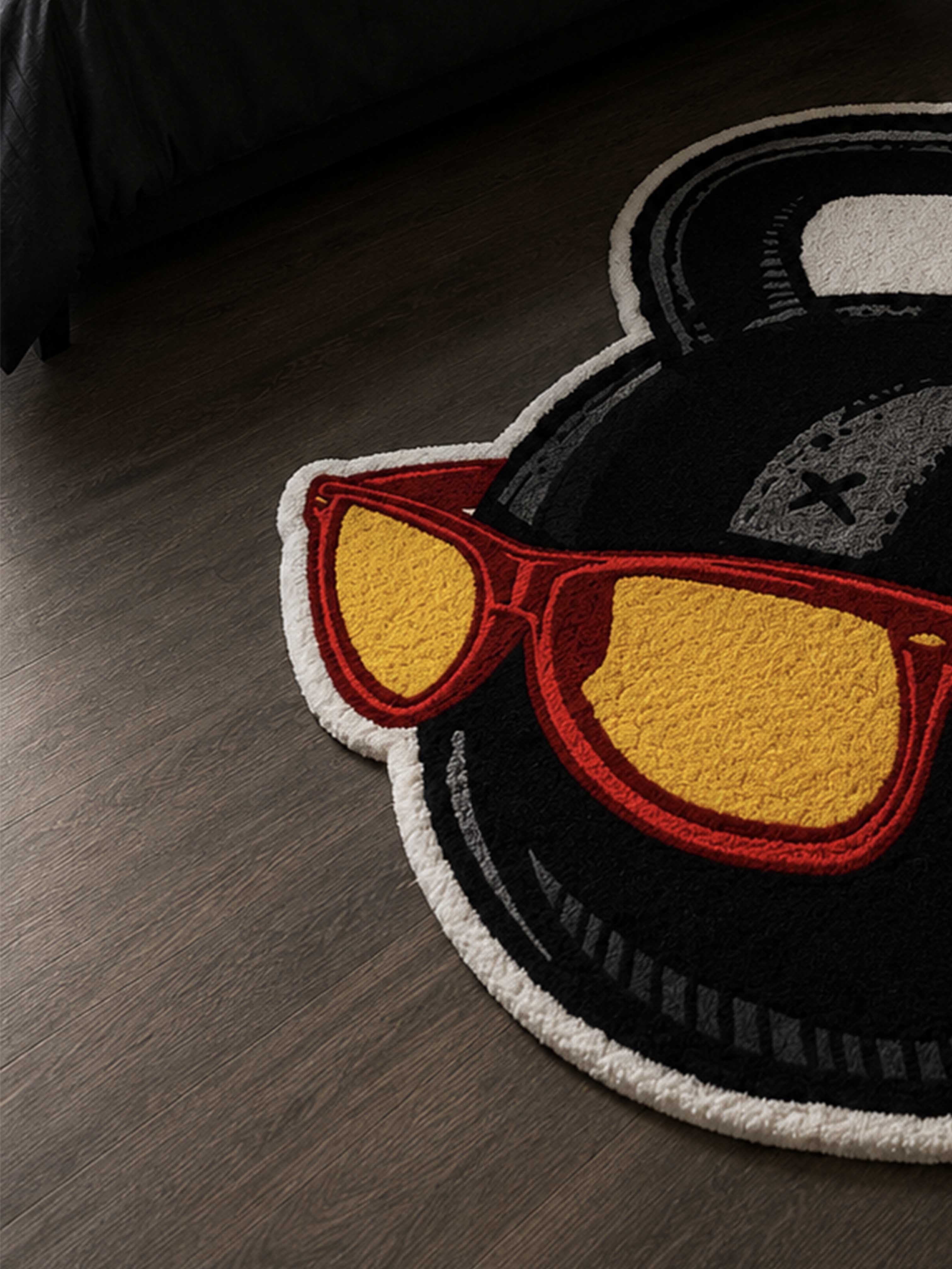 Cool dumbbell Hand Tufted Rug